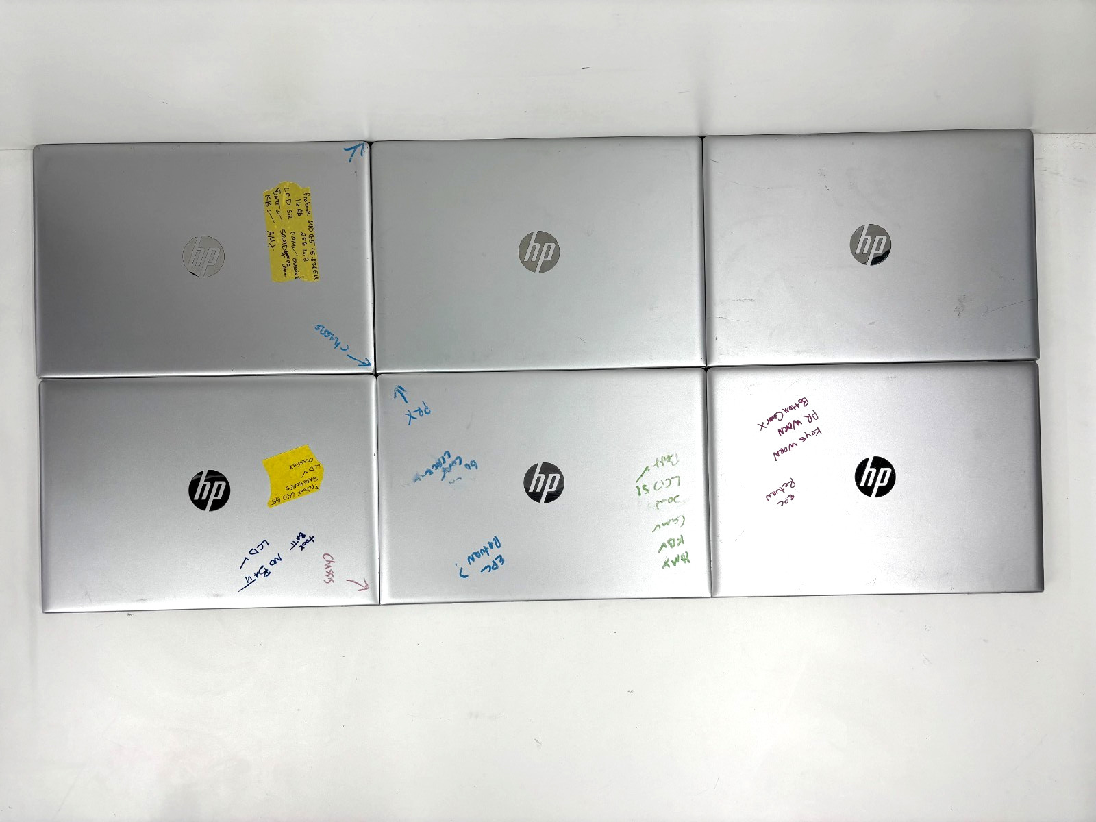 Lot (5) HP ProBook 640 G5 14″ Core i5 8th Gen No HDD No RAM No BATTERY for PARTS