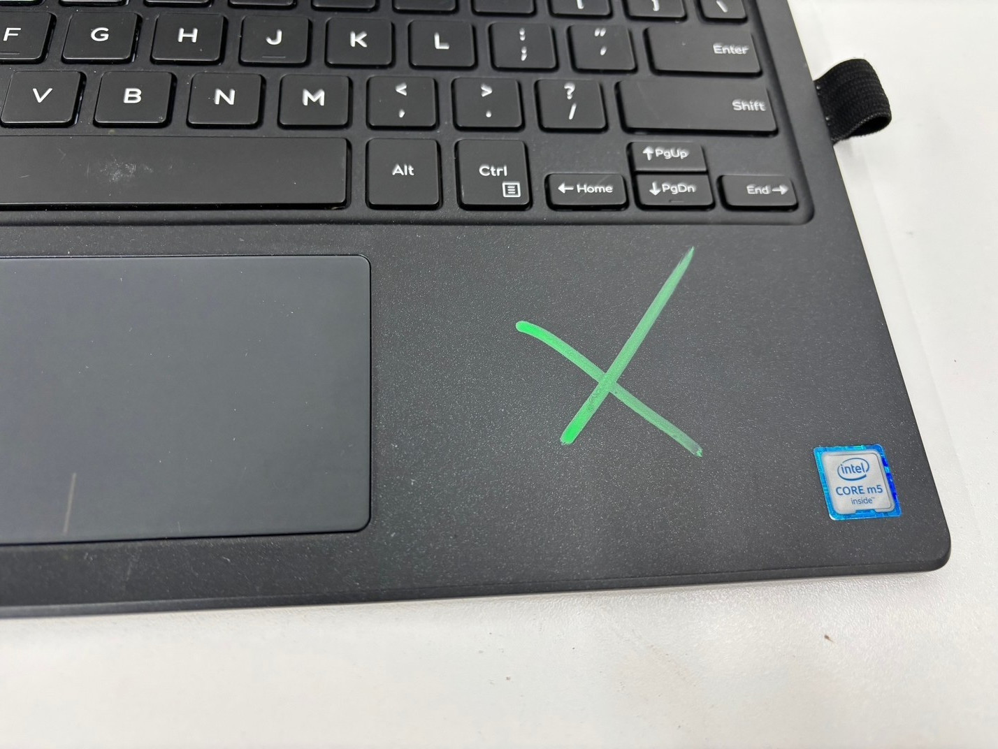 Dell Latitude 7275 12″ Intel m5-6Y57 8GB 128SSD No Power Broken Glass for Parts