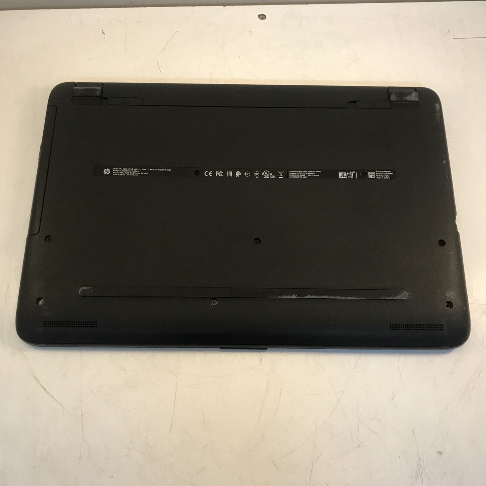 HP 15 Pavilion AMD A6-7310 2.00GHz 4GB Ram No HDD Boot to BIOS