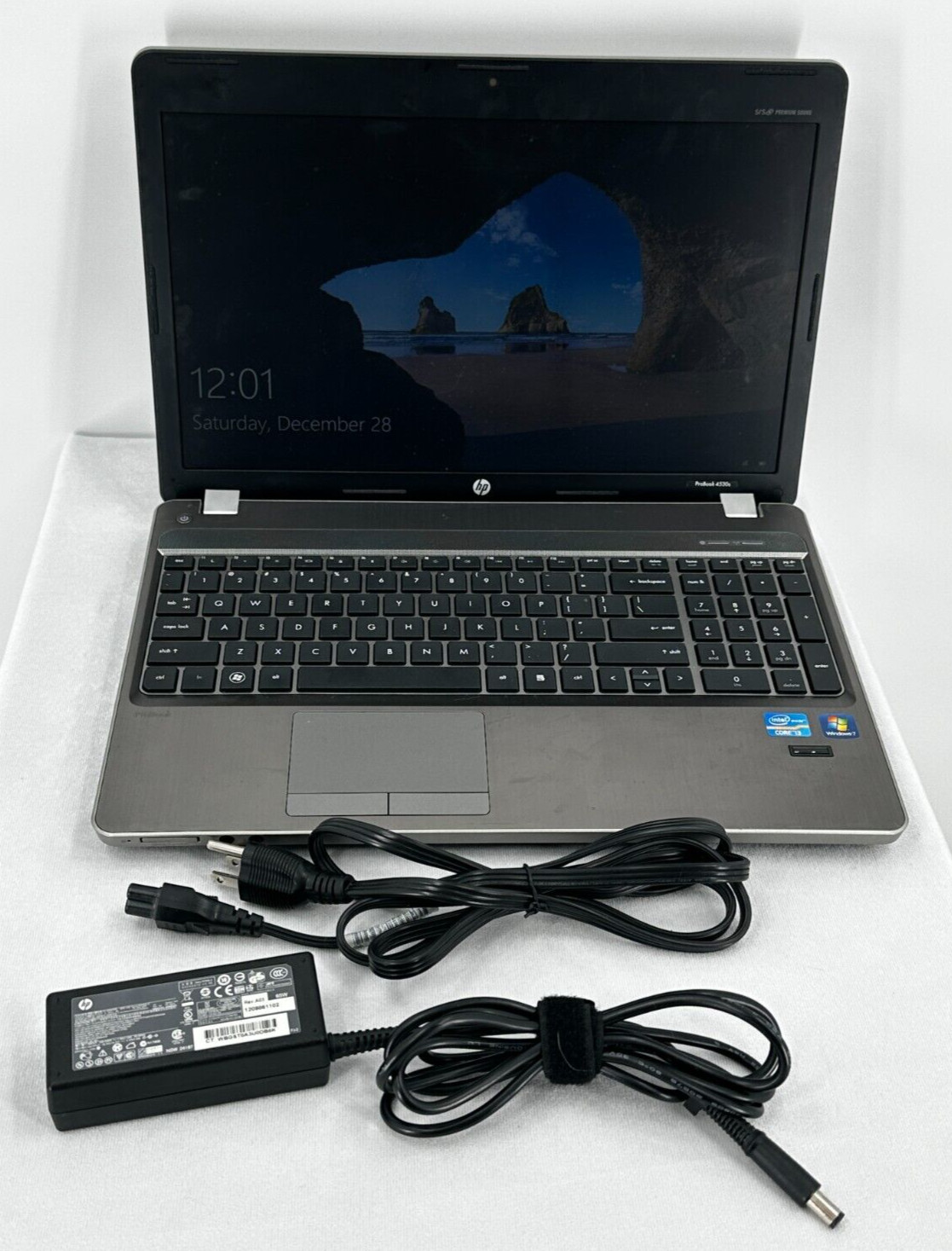 HP ProBook 4530S 15.6” Laptop Core i3 2.1GHz 2GB RAM 250GB HD Windows 10+Charger