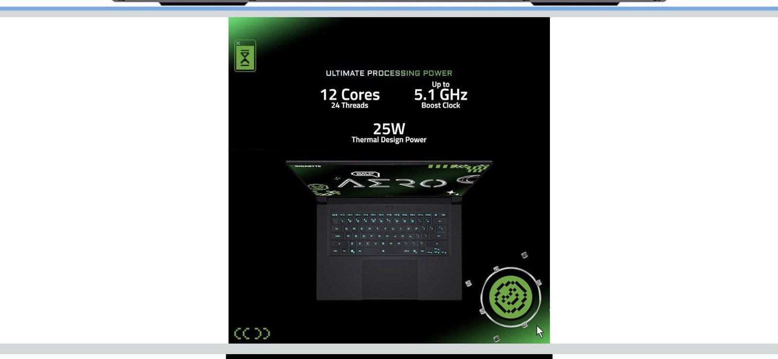 Gigabyte Aero X16 165Hz 2560×1600 WQXGA NVIDIA GeForce RTX 5070 1TB 32GB