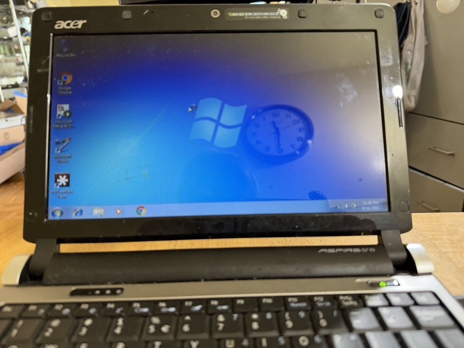 Acer Aspire One D250-1719 Netbook Intel 1GB RAM 160GB HDD Windows 7