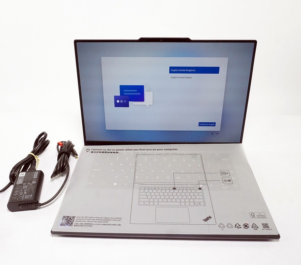 Lenovo ThinkPad X9 15 Aura 15.3″ OLED Ultra 5 226V 2.1GHz 16GB RAM 512GB SSD