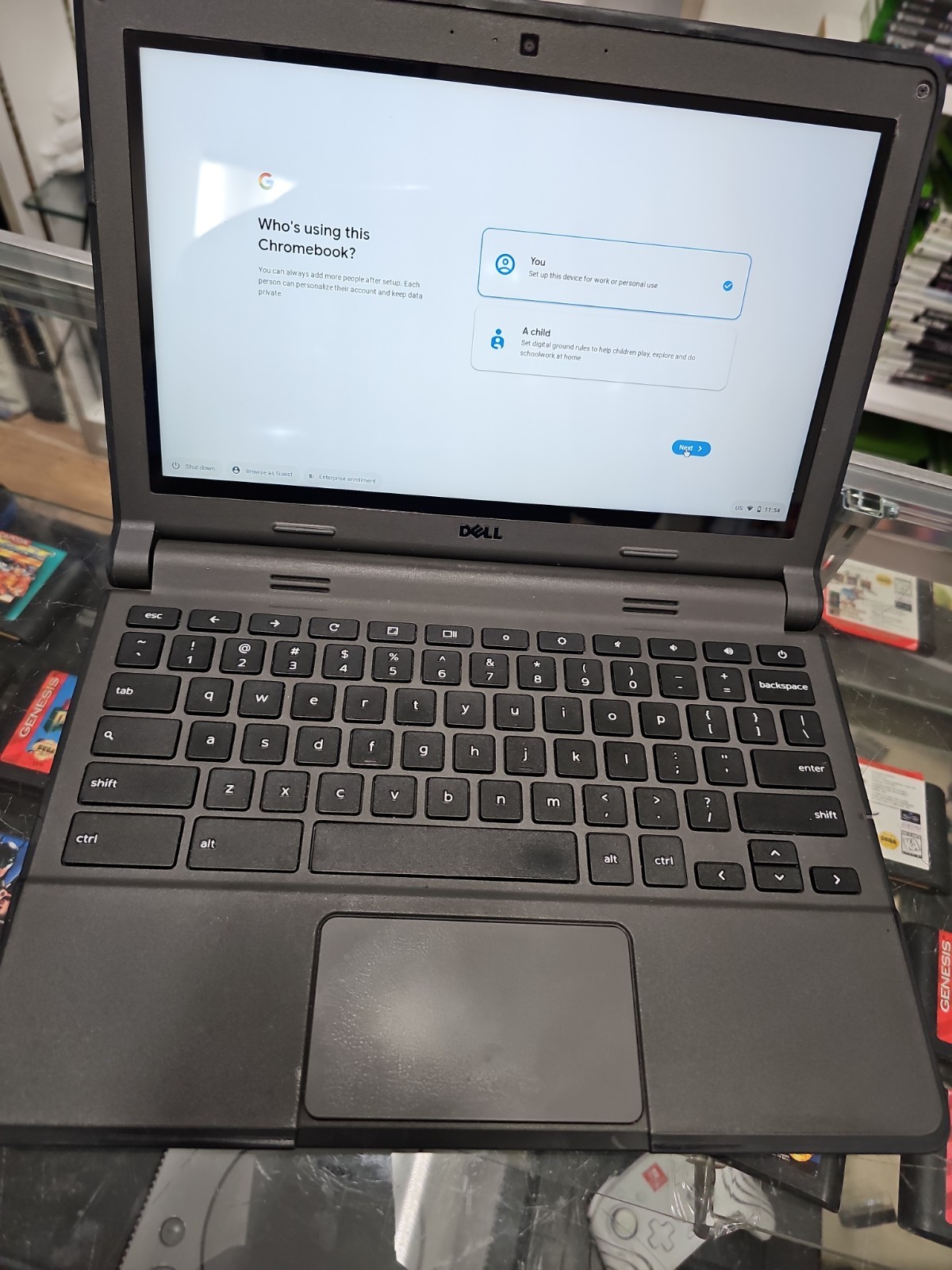 Dell Chromebook 11 3120 11.6″ Intel Chrome OS Laptop Tested Working