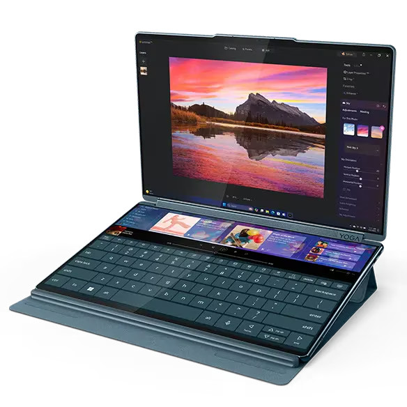 NEW 2025 Lenovo Yoga Book 9i 2-in-1 14″ DUAL OLED Touch Ultra 7 255H 32GB 512GB