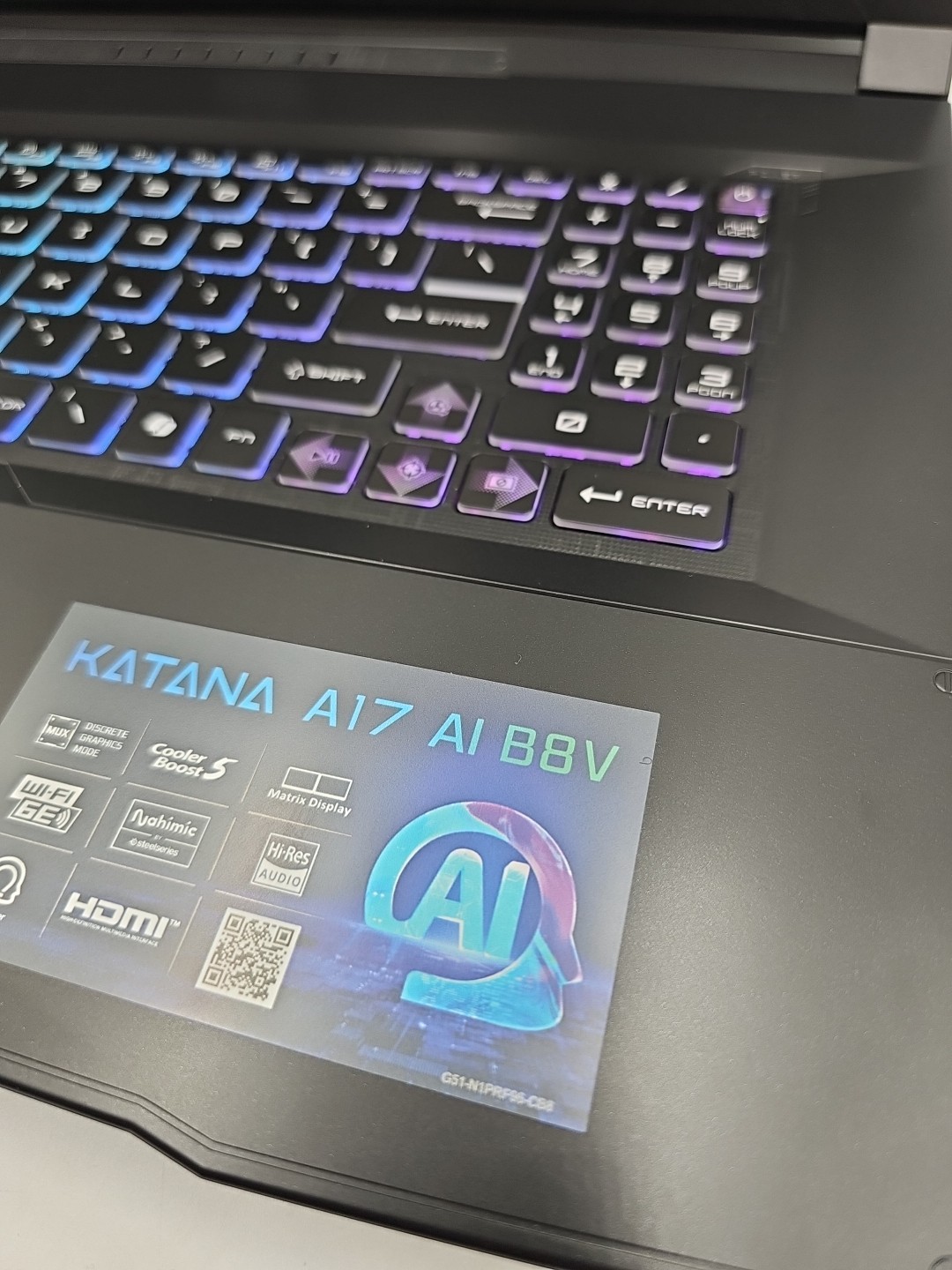 MSI Katana A17 (AIBV8) AMD Ryzen 9 8945HS 32GB 1TB SSD NVIDIA GeForce RTX 4050