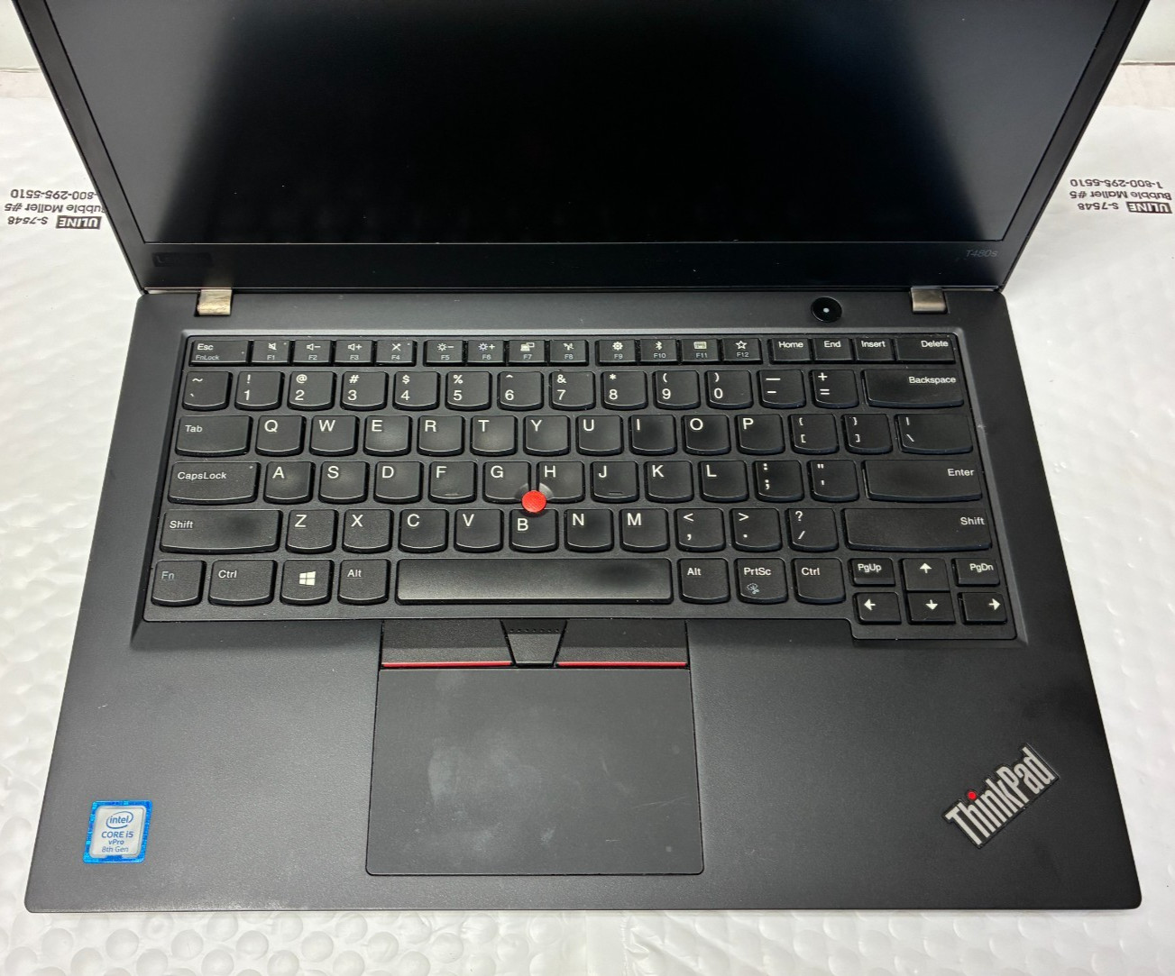 Lenovo ThinkPad T480s i5-8350u 8GB 256GB – Good shape with OEM Adapter