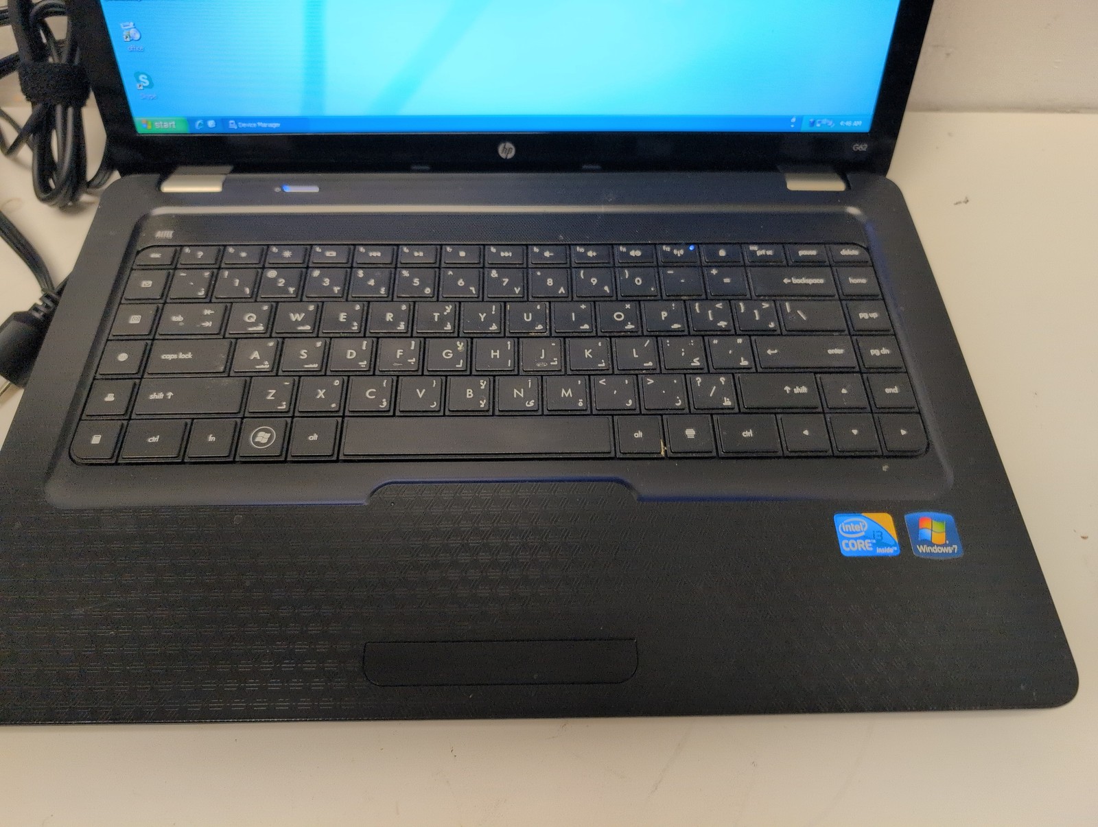 NICE HP G62 Notebook Intel Core i3 M350 2.27GHz /320GB HDD/ 2GB RAM /Win XP –