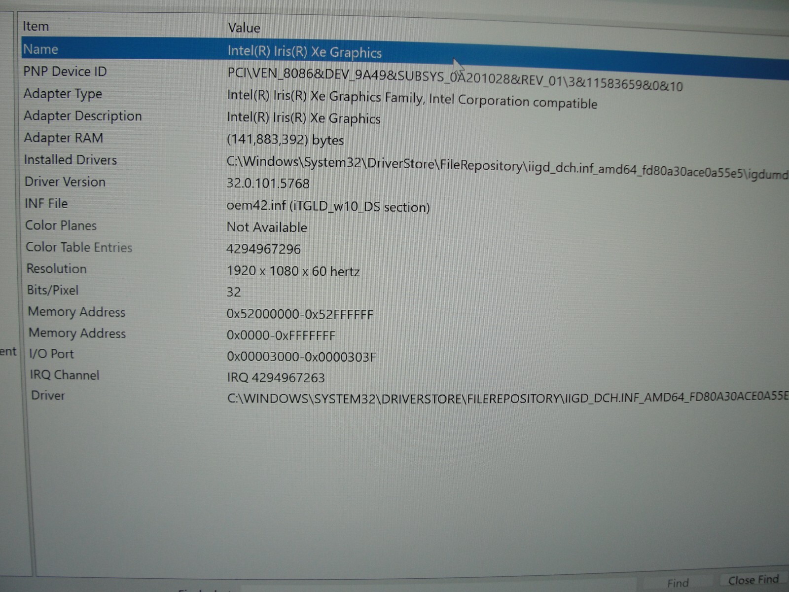 Dell Latitude 5420 14”FHD Intel Core i5-1145G7 2.6GHz 8GB 256GB SSD + Charger