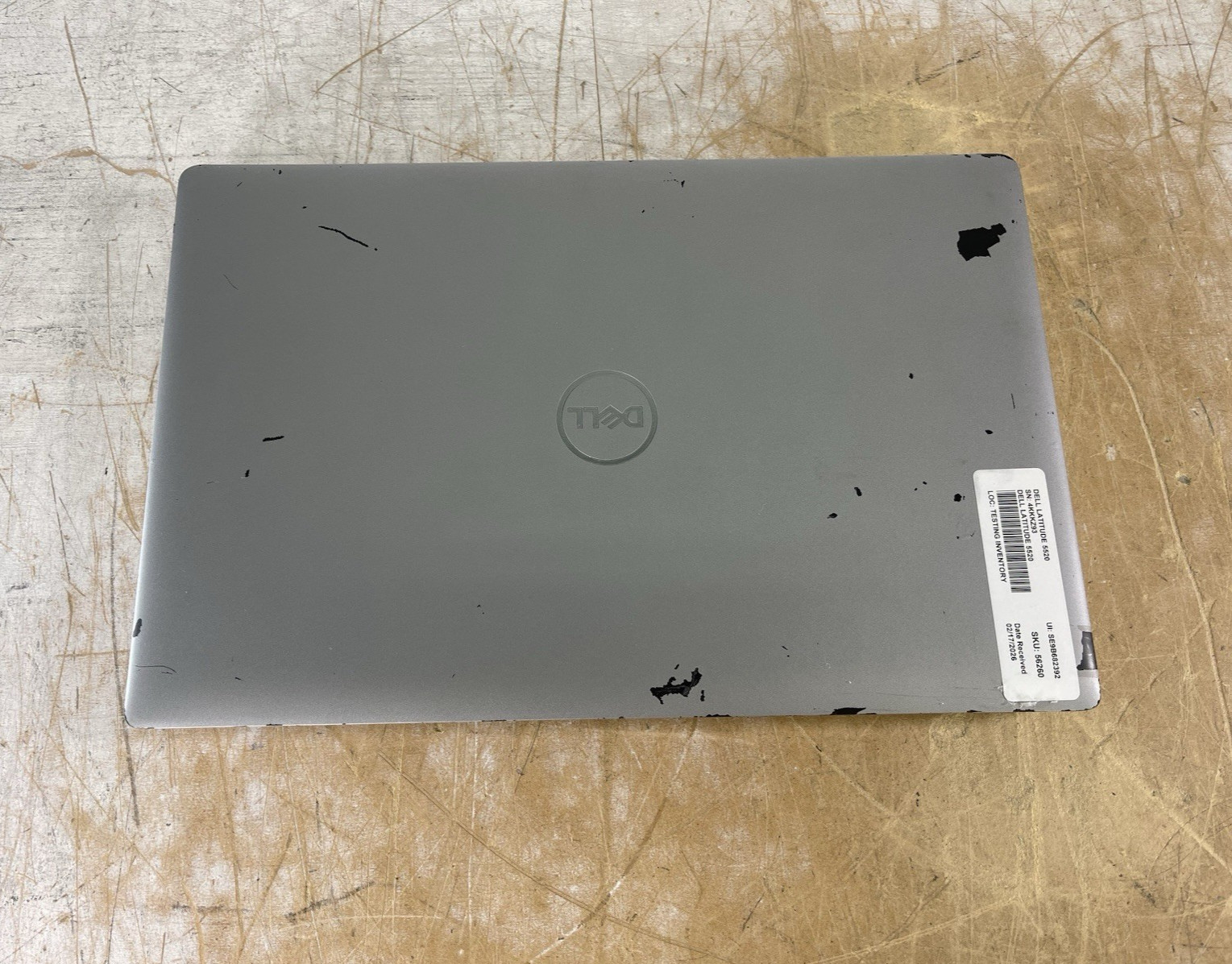 DELL LATITUDE 5520 i5-1135G7 @ 2.4GHz, 4GB RAM, NO HDD/OS