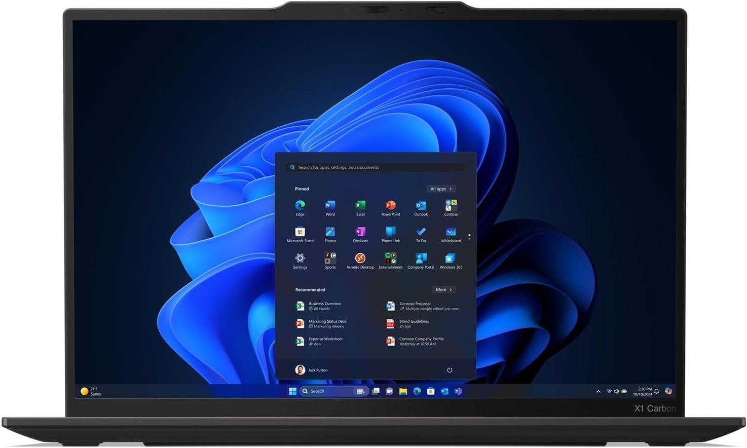 Lenovo ThinkPad X1 Carbon Gen 13 14 FHD+ TOUCH 2.0 GHz Ultra 7 255U 32GB 1TB SSD