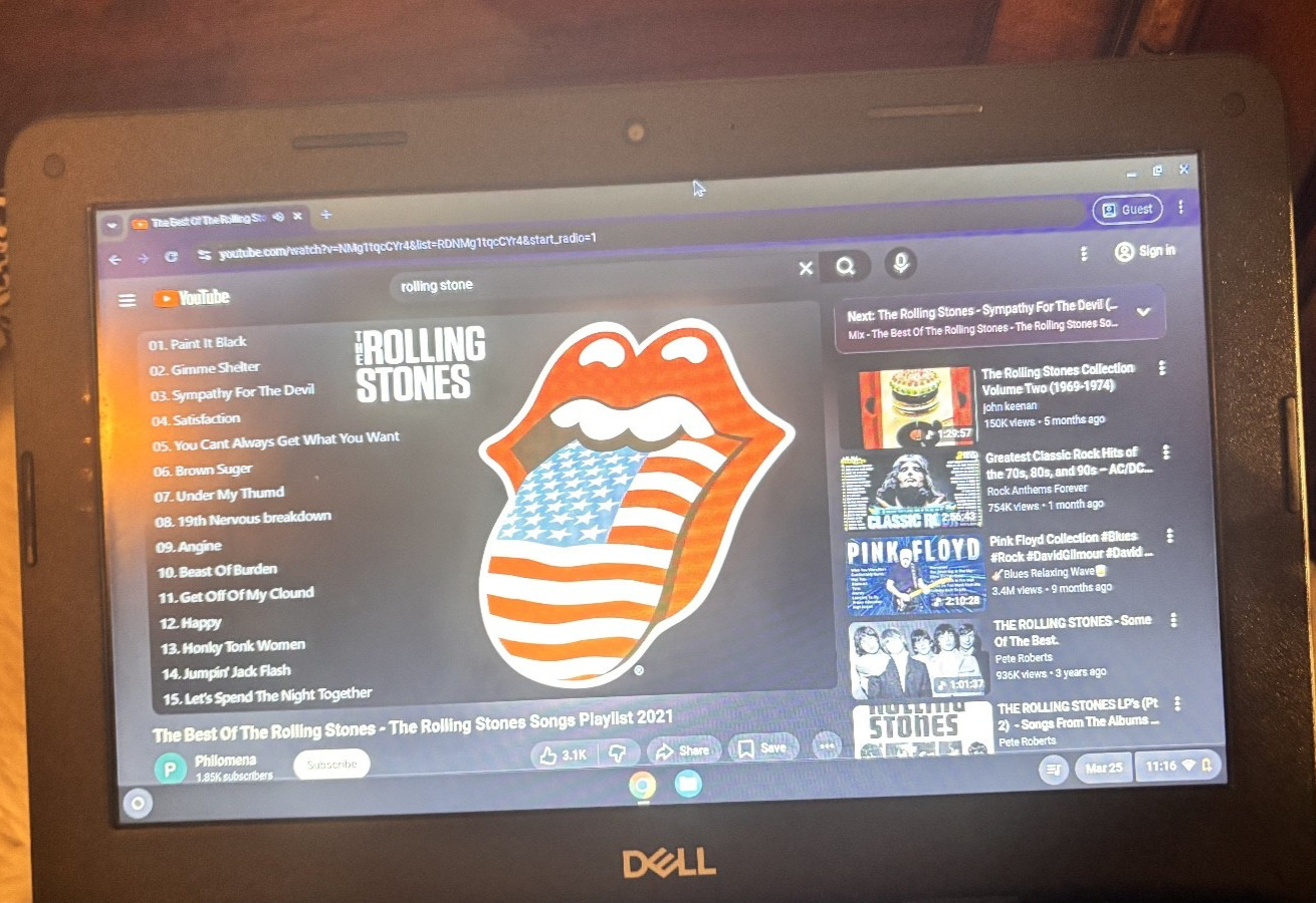 Dell Chromebook 3100 | Intel Celeron N4020 | 4GB RAM | Tested | Charger | Webcam