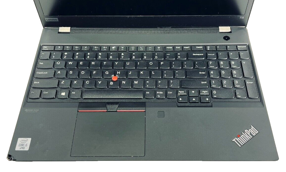 Lenovo ThinkPad T15 Gen 1 15.6″ Laptop i5 512GB SSD 8GB RAM Win 11 (PG)