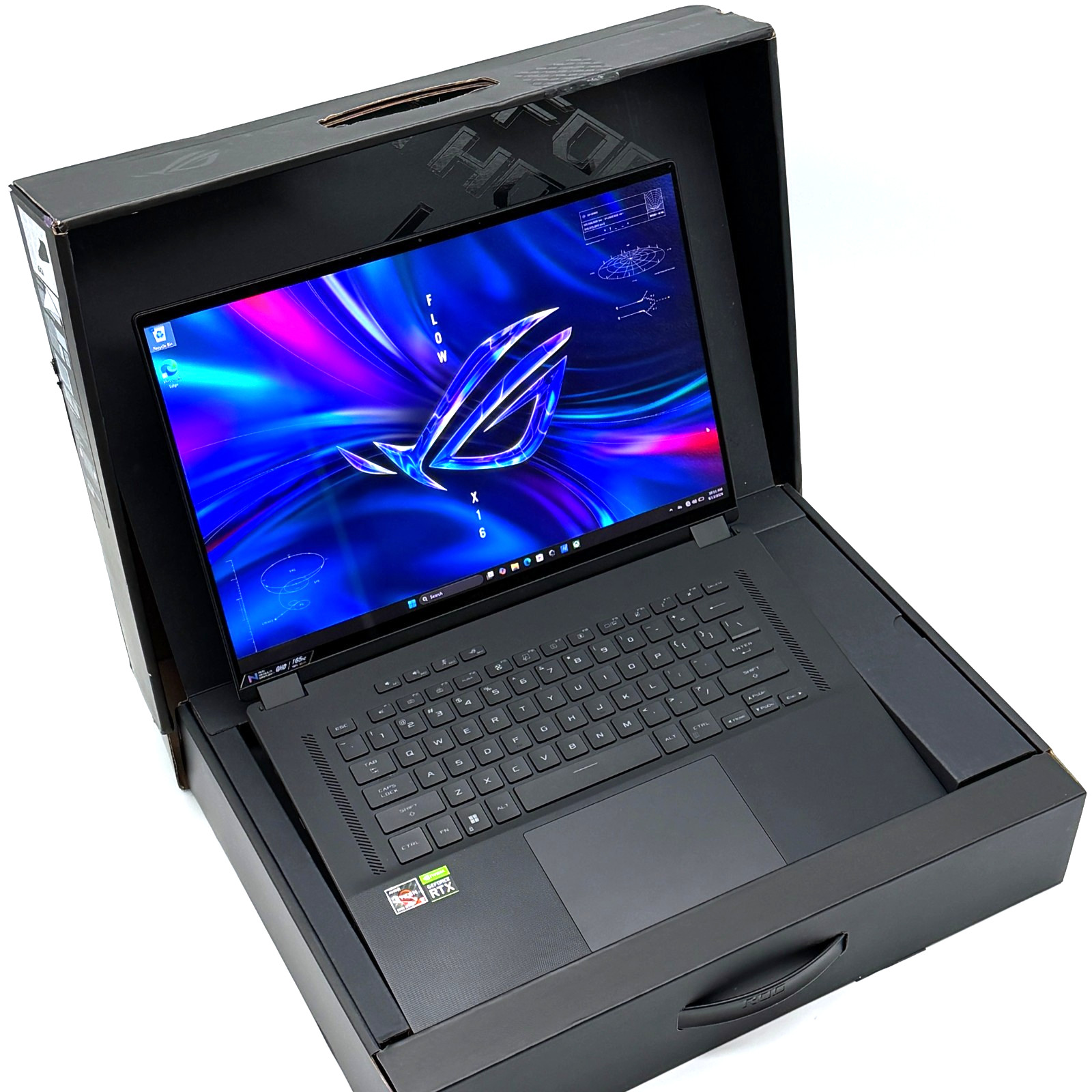 ROG Flow X16 GV601 16 QHD+ TOUCH 3.3GHz Ryzen 9 *UPGRADED 32GB RAM* RTX 3060