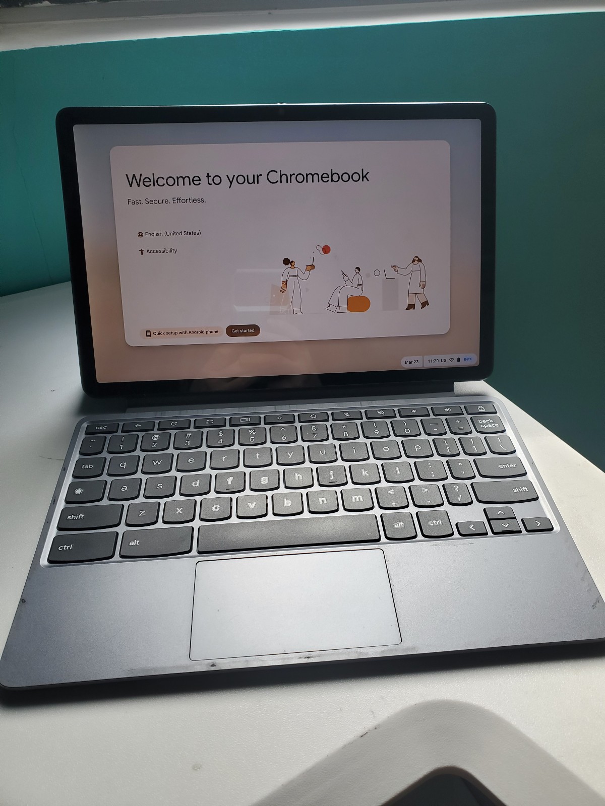 Lenovo Chromebook Duet 10.95″ WUXGA IPS Touchscreen Kompanio 838 8GB 128GB eMMC