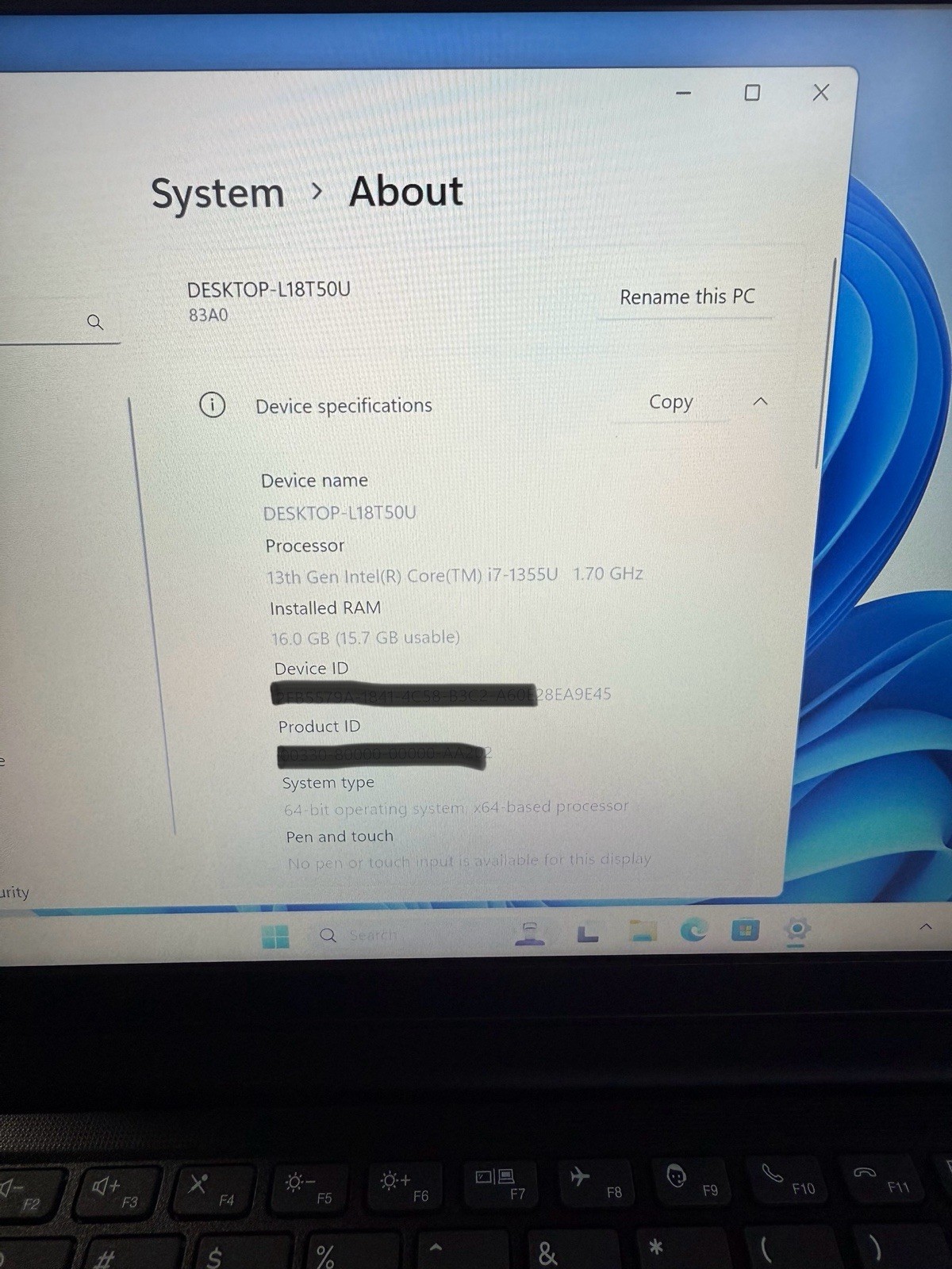 Lenovo V14 G4 IRU 14″ FHD TN Notebook Intel Core i7-1355U 16GB RAM 1TB SSD