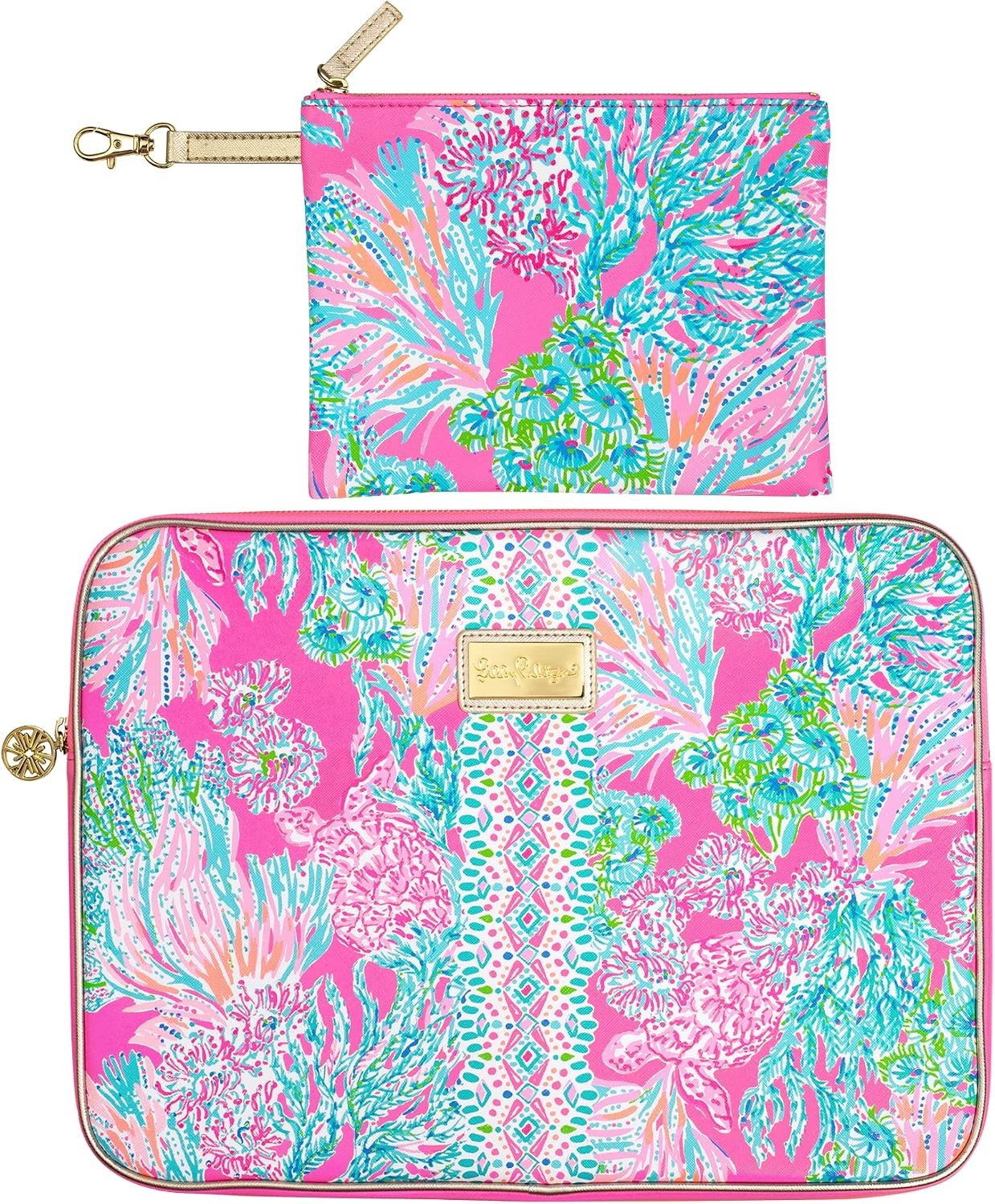 Lilly Pulitzer Laptop Sleeve Golden Hour – One Size for Your Device