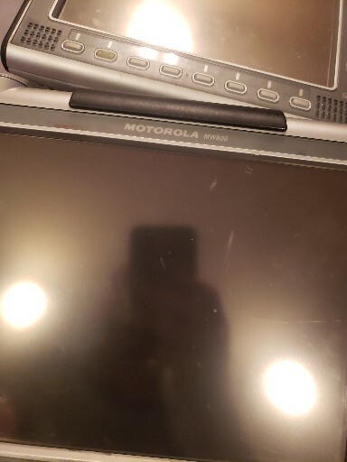 2-Motorola FLN3063B MW800 Mobile Workstation Touch Screen LED Monitor Untested