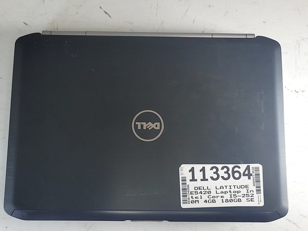 DELL LATITUDE E5420 Laptop Intel Core I5-2520M 4GB 180GB SEE NOTES