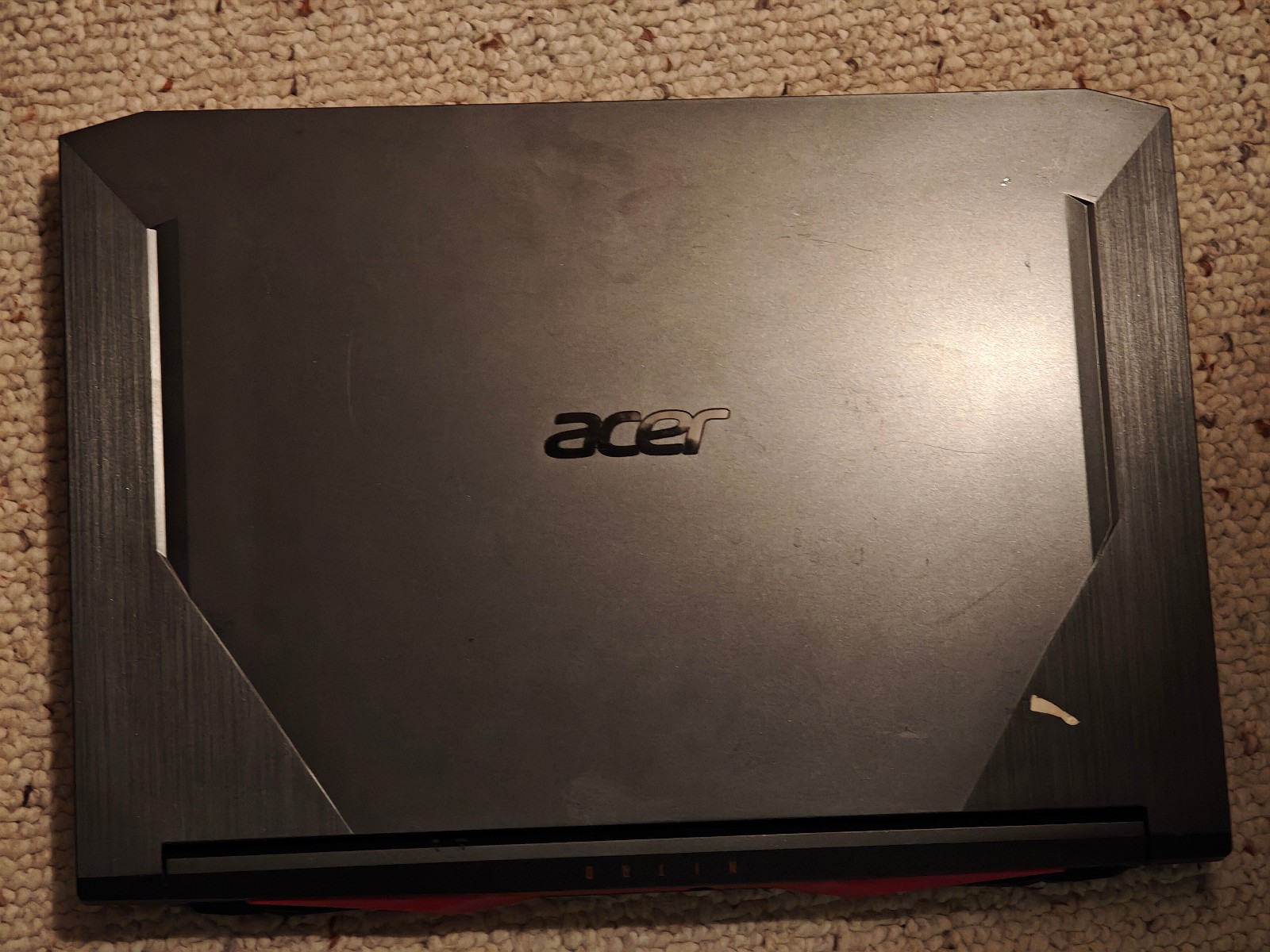 Acer Nitro 5 N20C1 – No HDD/RAM, Intel i7-10750H, Nvidia GTX Gpu; NOT WORKING
