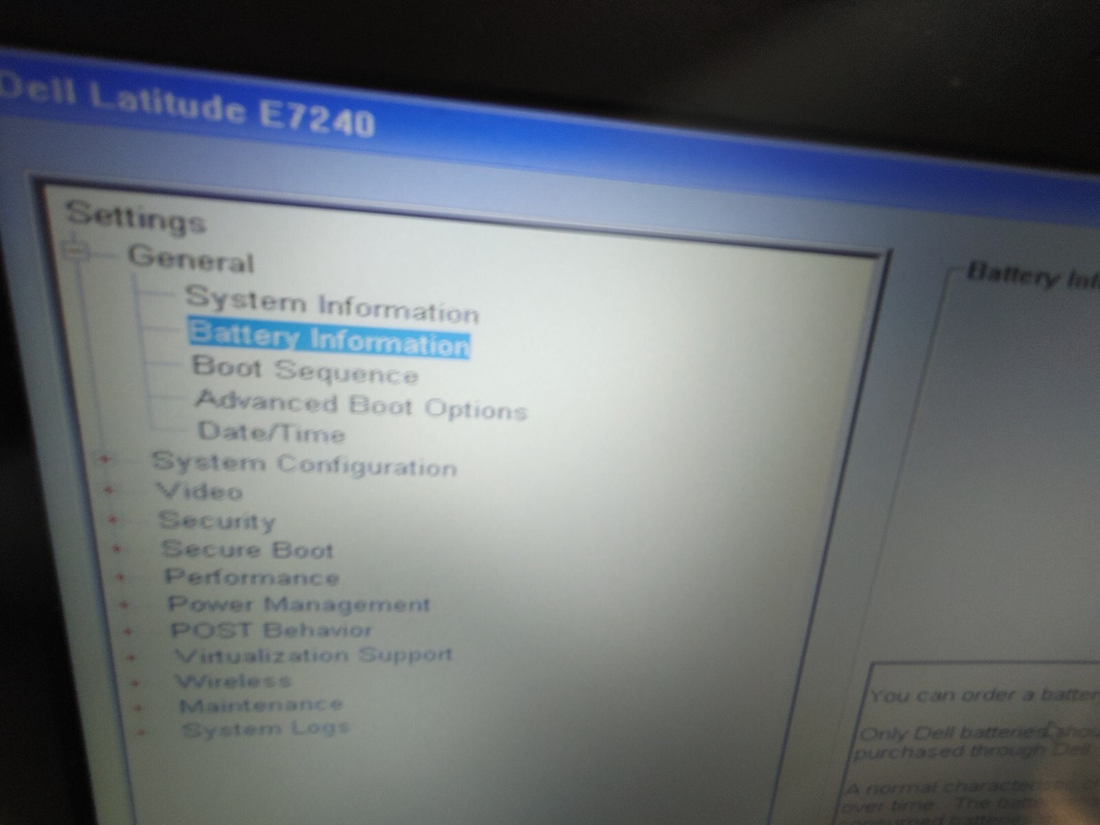 Dell Latitude E7240 Core i3-4010U@1.70GHz,4GB RAM, NO HD FOR PARTS/ Repair
