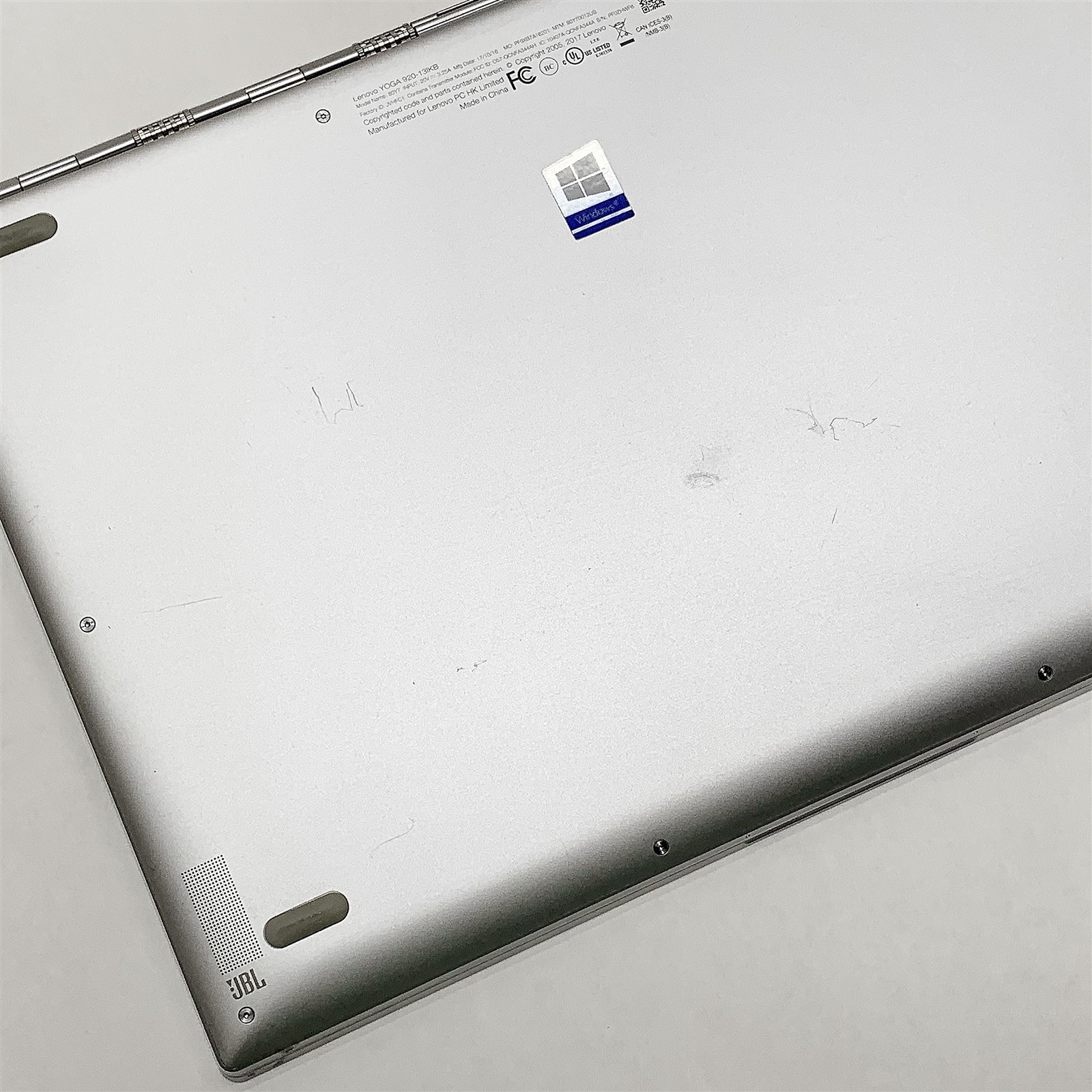 Lenovo Yoga 920-13IKB Laptop i7 8550U 1.8GHZ 14″ Touch 8GB 512GB NVMe Windows 11