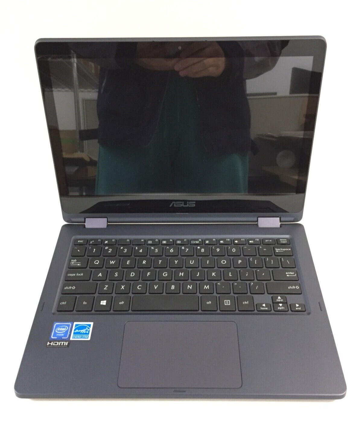 ASUS J202NA-DH01T 11.6″ 2-IN-1 HD Touch Laptop/INTEL N3350/4GB RAM/64GB EMMC/W10