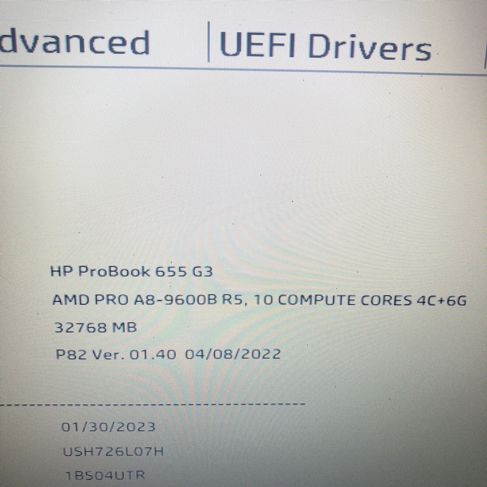 HP PROBOOK 655 G3 AMD PRO A8-9600B R5 2.4GHz 32GB RAM W/Charger. Open 4Any Offer