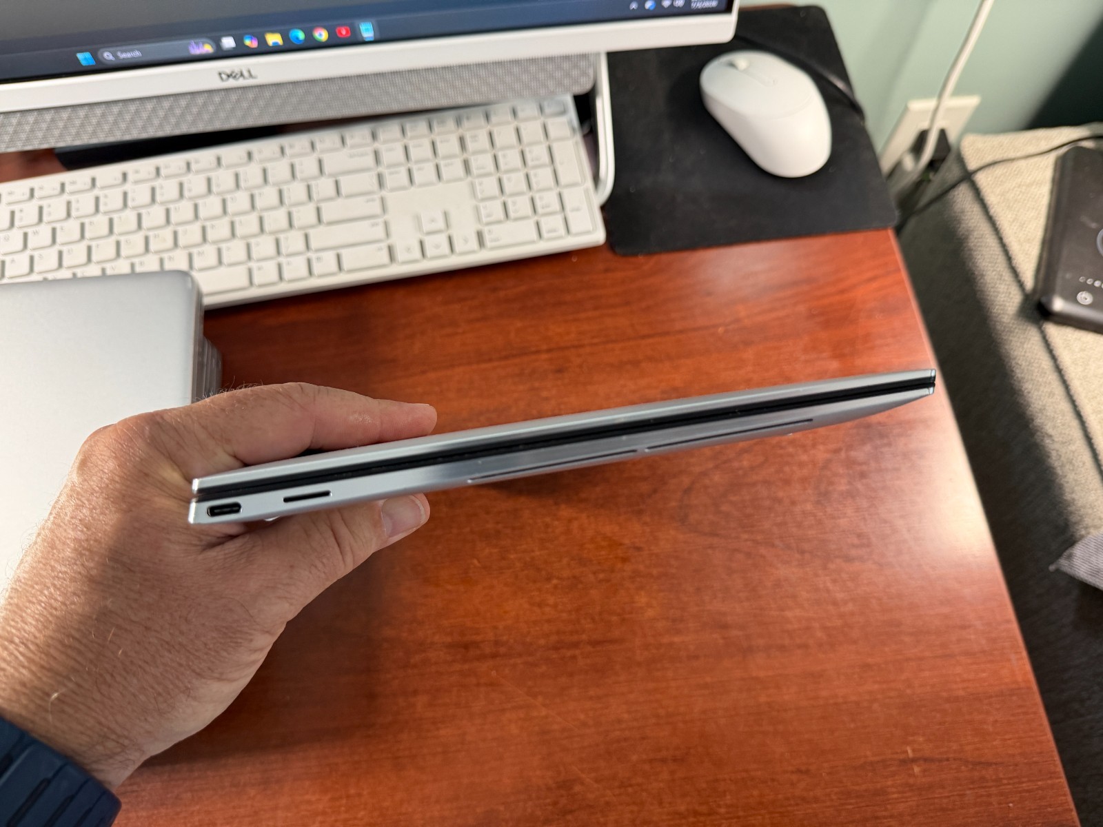 Dell XPS 13 9310 Silver 3.5K OLED Touch i7-1185G7 32GB 1TB SSD Excellent Win11P