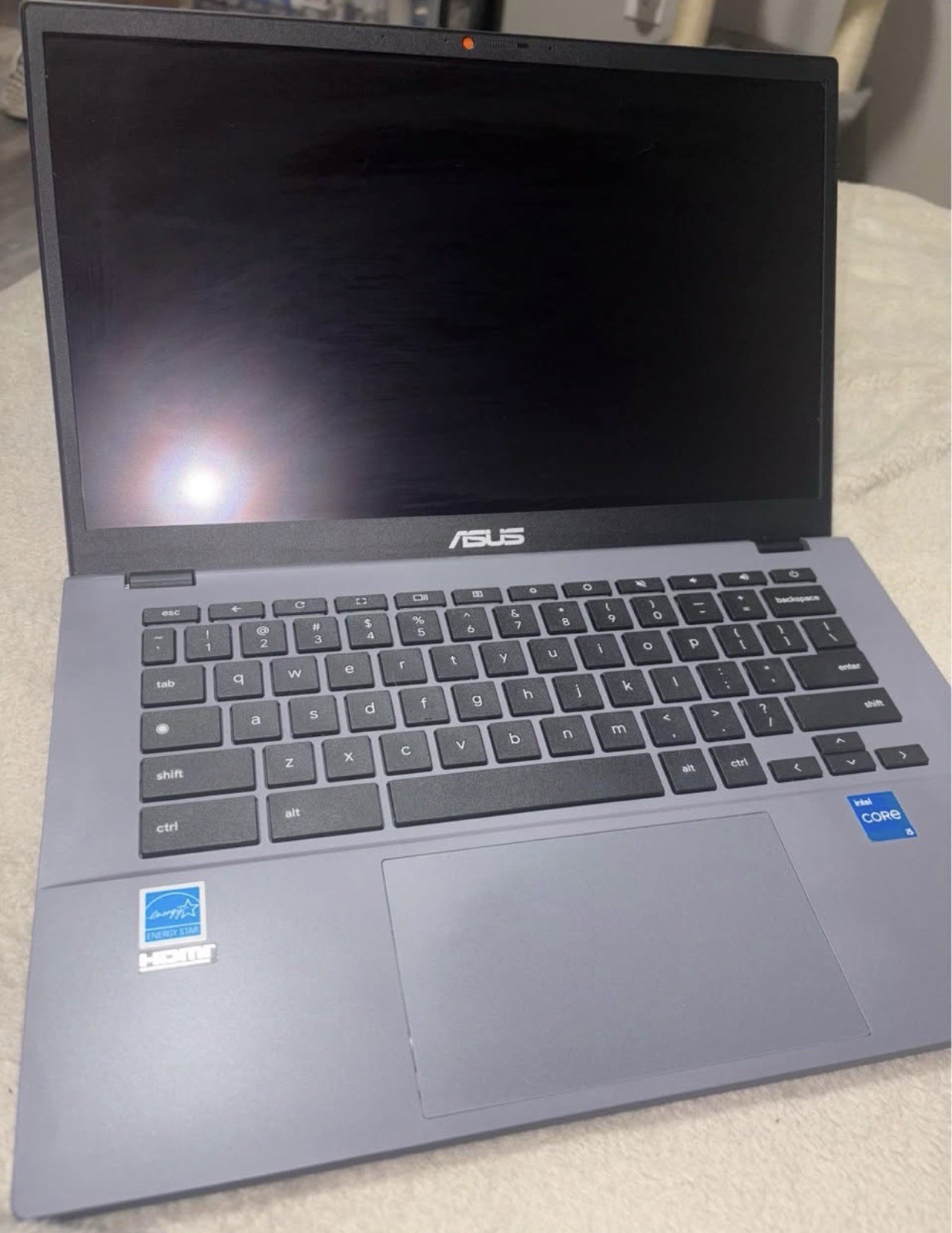 ASUS CX34 Chromebook Plus 14″ FHD Intel Core i5 8GB 128GB SSD Chrome OS Gray