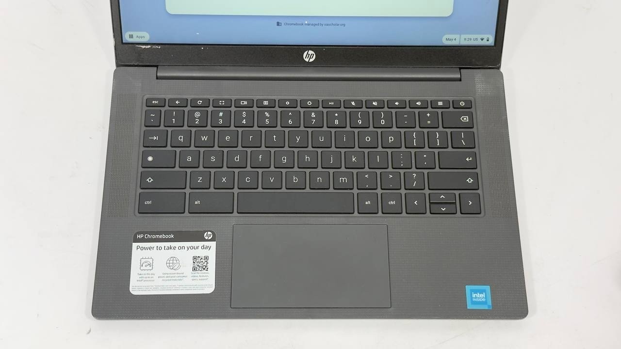 HP Chromebook 14″ HD Display Intel N100 64GB Intel UHD Graphics ChromeOS (AS-IS)