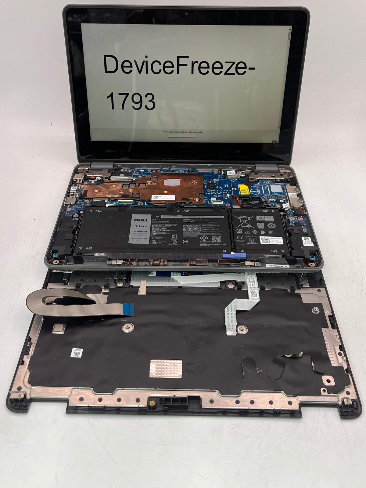 Dell Latitude 3410 Laptop Core i3 8th Gen 4GB 128GB Black Broken