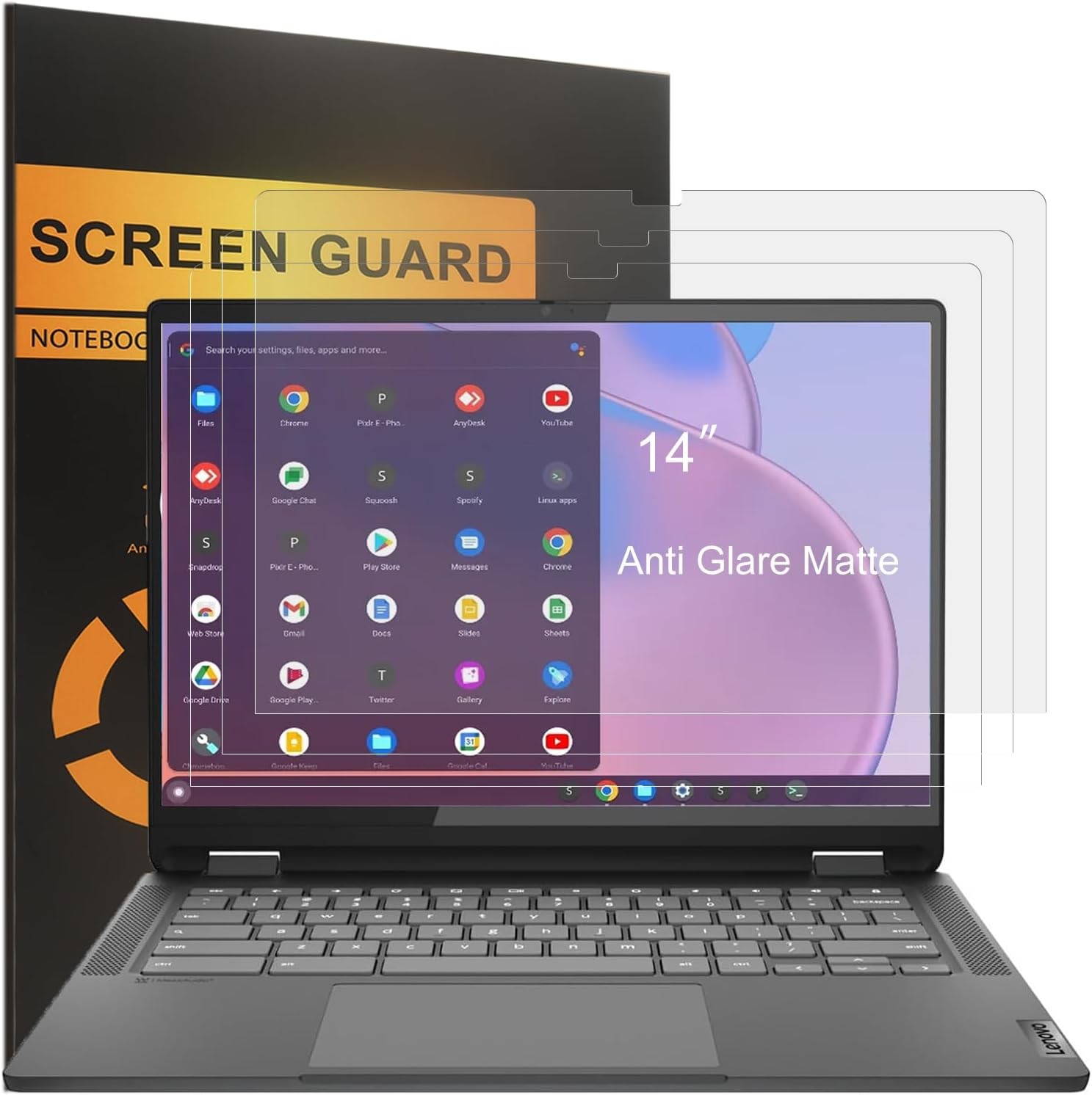 Designed for 2025-2024 Lenovo IdeaPad Flex 5 / 5i Chromebook Plus 2-in-1 14″