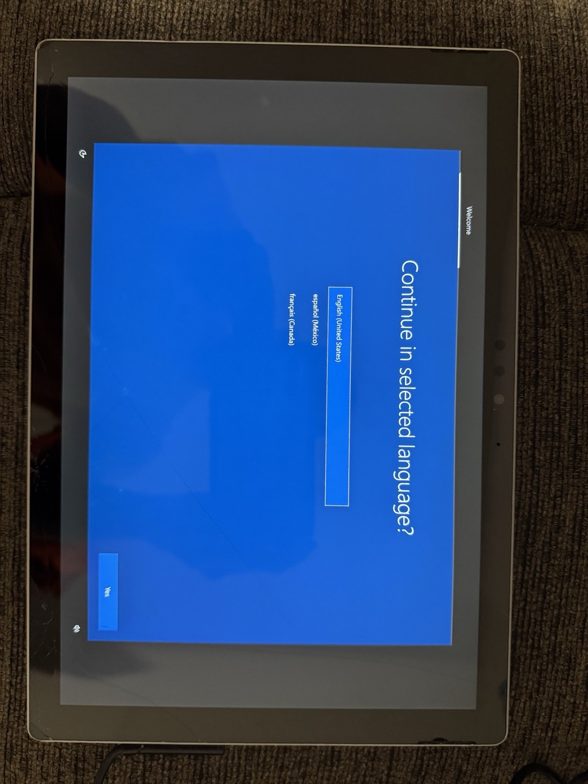 Microsoft Surface Pro 5th Gen 1807 12.3″ Tablet 256GB Wi-Fi + LTE *Read*