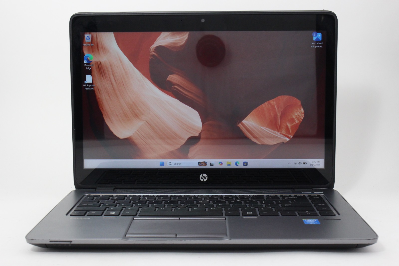 HP Elitebook 840 G1 14″ 2.3GHz i5-5300U 128GB SSD 4GB RAM Win 11 Pro; 6181340