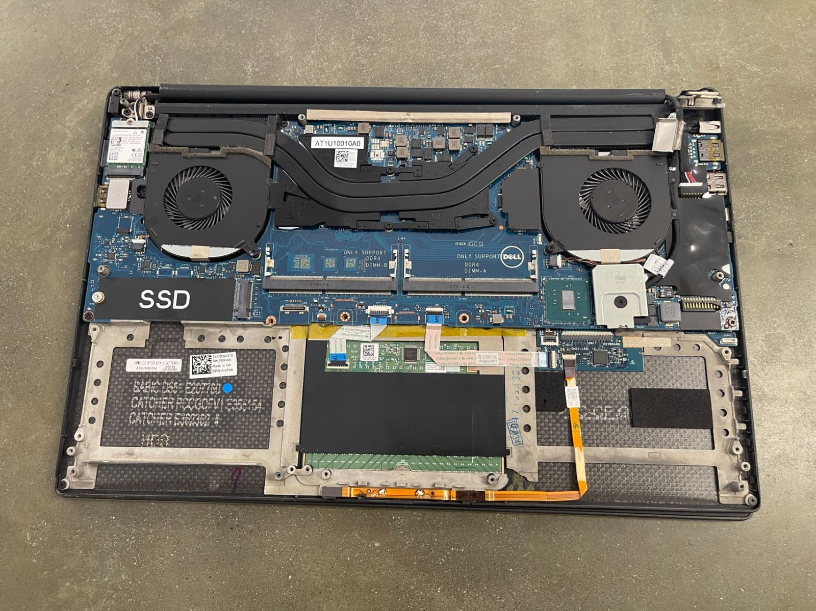 LOTX6 Dell Precision 5520 15.6″ Xeon E3-1505M M1200 SCREEN MOTHERBOARD *READ*