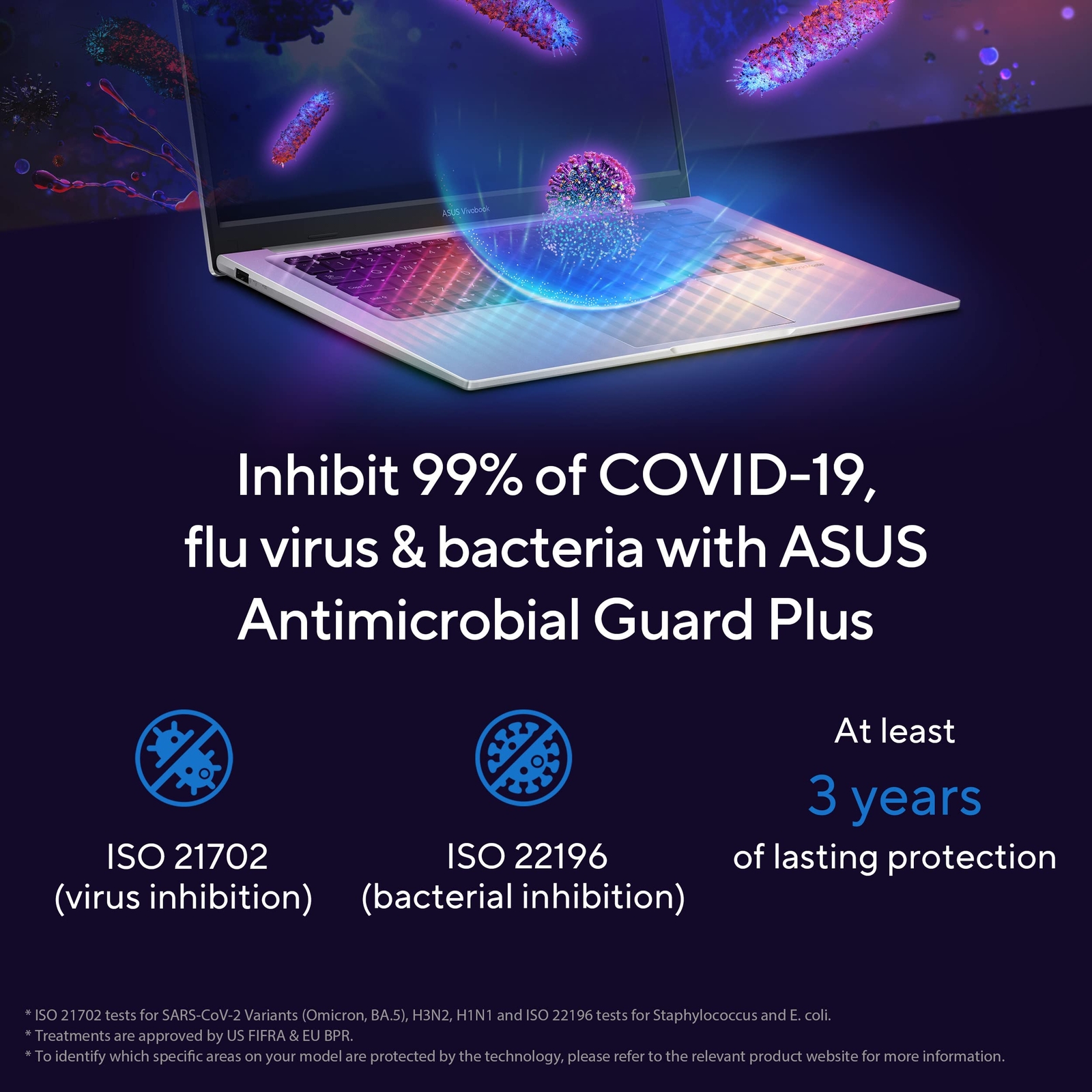 ASUS 2023 Vivobook 14″ Laptop i5-1235U 8GB 256GB Win 11 Home Blue F1404ZA-AS51