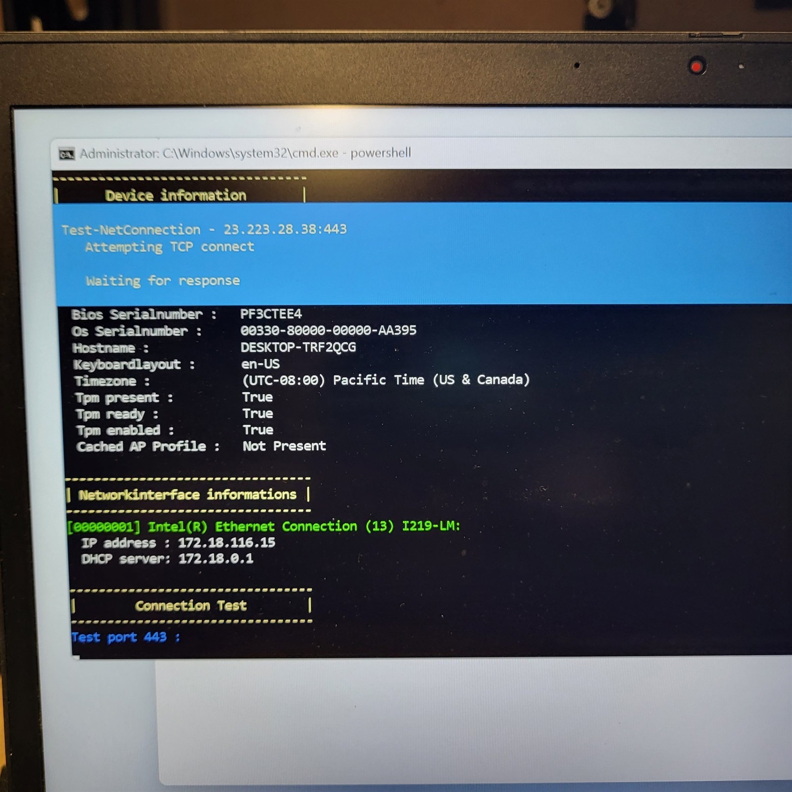 Scratched LCD Lenovo ThinkPad T14 Gen 2 Intel i7-1185G7 3GHz 16GB 1TB SSD
