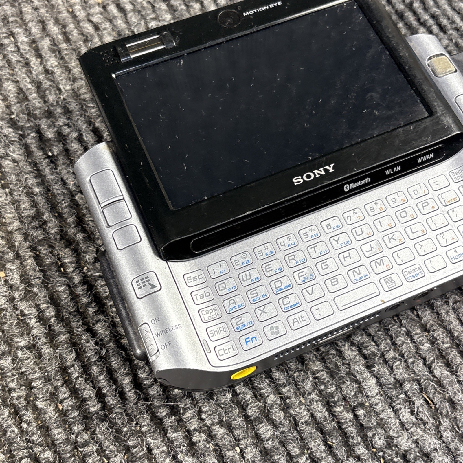 Good Condition Sony VAIO VGN-UX180P Mini PC For Parts As Is UNTESTED