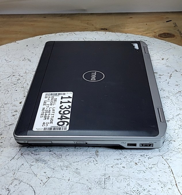 Dell Latitude E6330 13.3″ Laptop Core i7-3540M 4GB SEE NOTES
