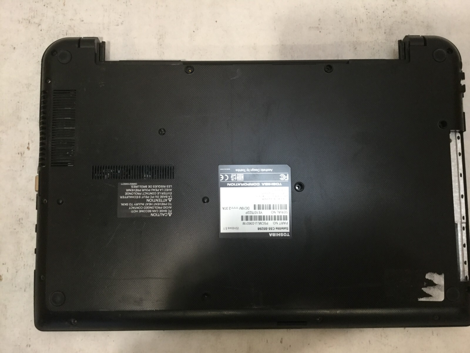 HP Notebook 14-an013nr / Intel Celeron N2830 @ 2.16GHz / (MISSING PARTS!) -MR