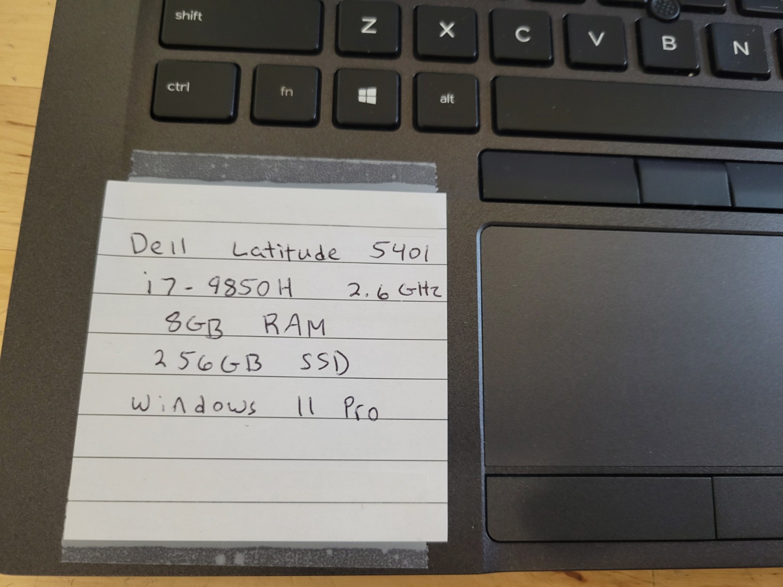 Lot of 4 Dell Latitude 5401 i7-9850H 8gb RAM 256gb SSD Laptop Lot Working READ
