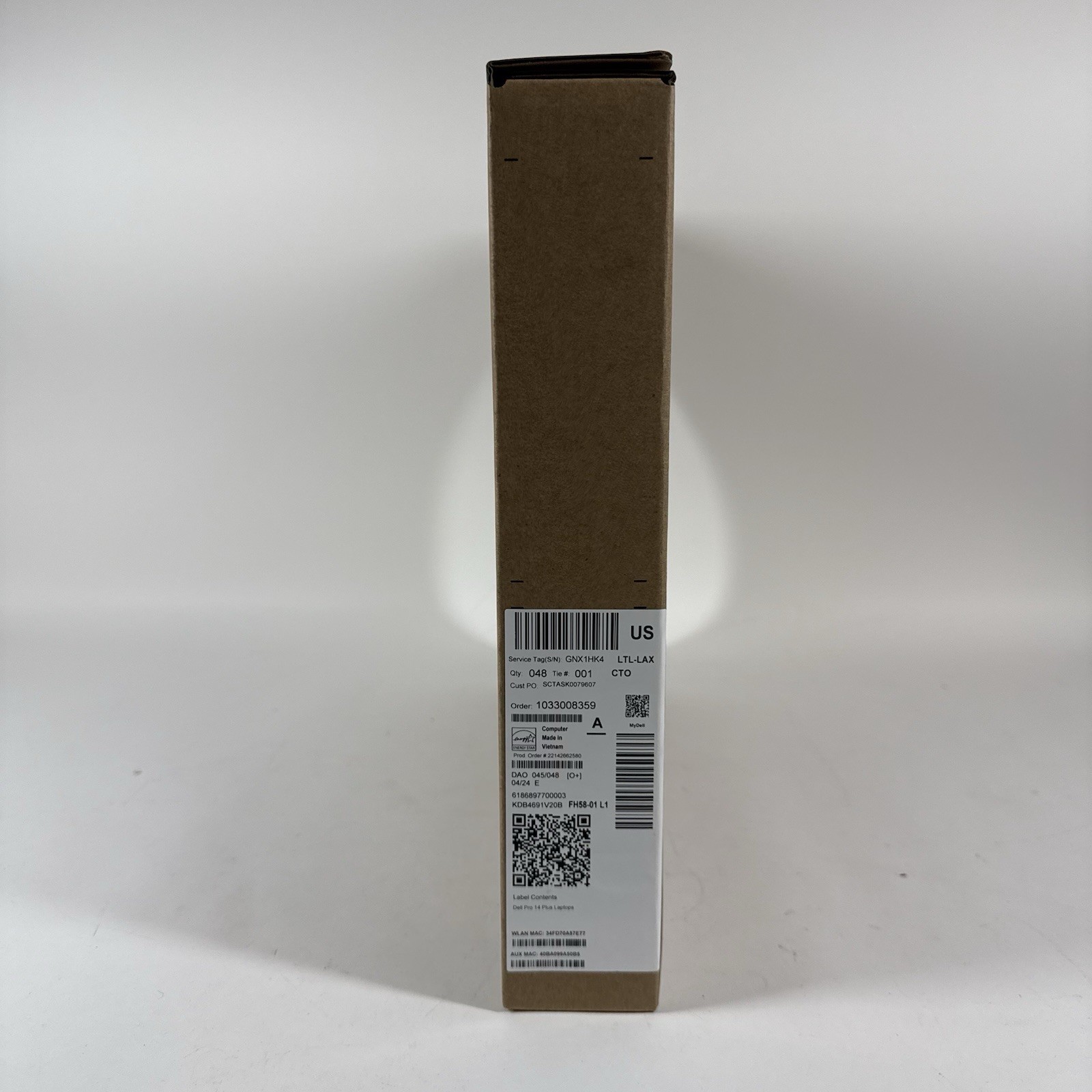 Dell – Pro 14 Plus PB14250 FHD+ U7 268V 5.0GHz vPro 32GB RAM 512GB SSD