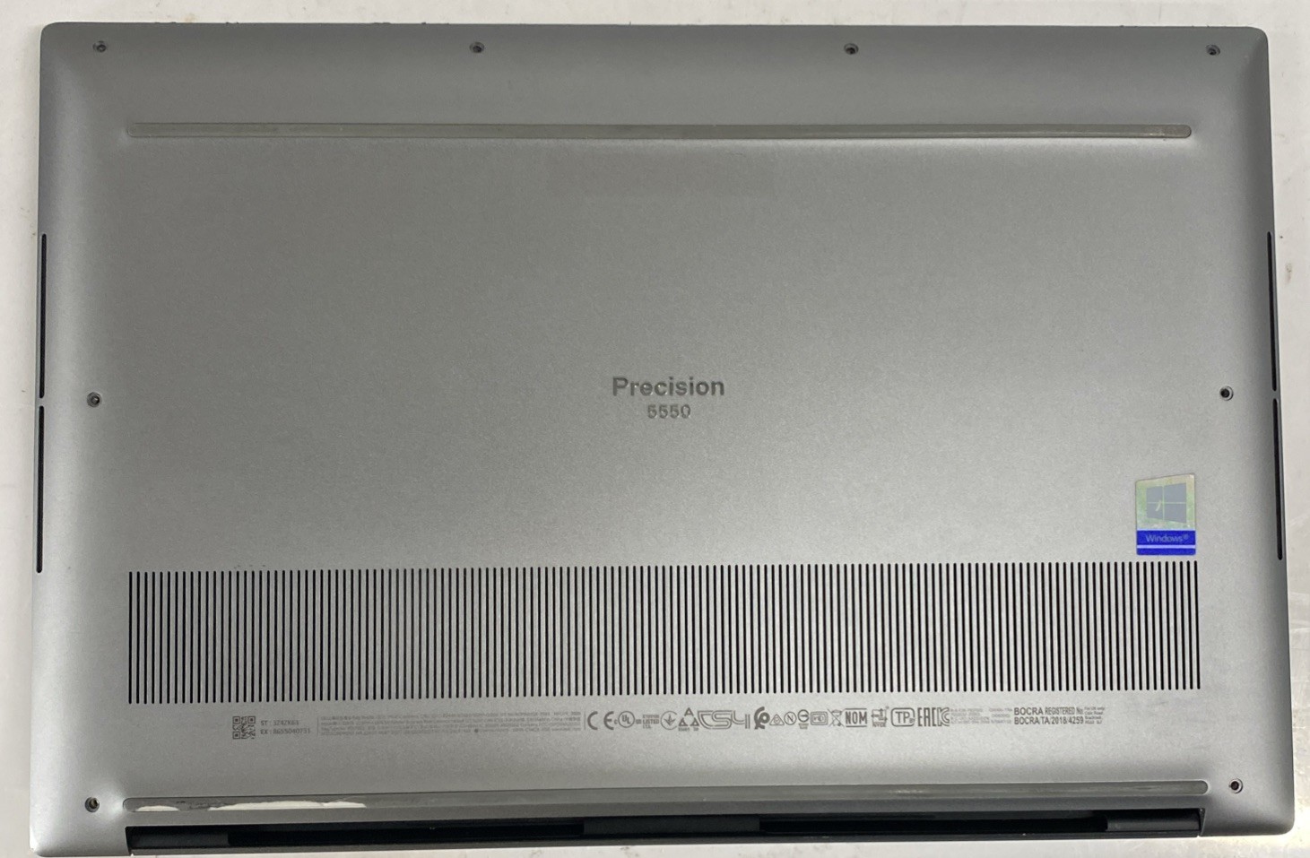 Dell Precision 5550 15.6 UHD+TOUCH i7-10750H 2.60GHz 32GB 512GB SSD Quadro T1000