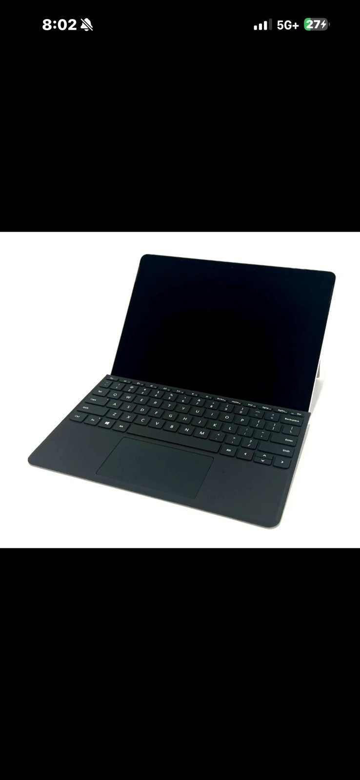 Microsoft Surface Laptop Tablet Black Detachable Keyboard Casual Computing