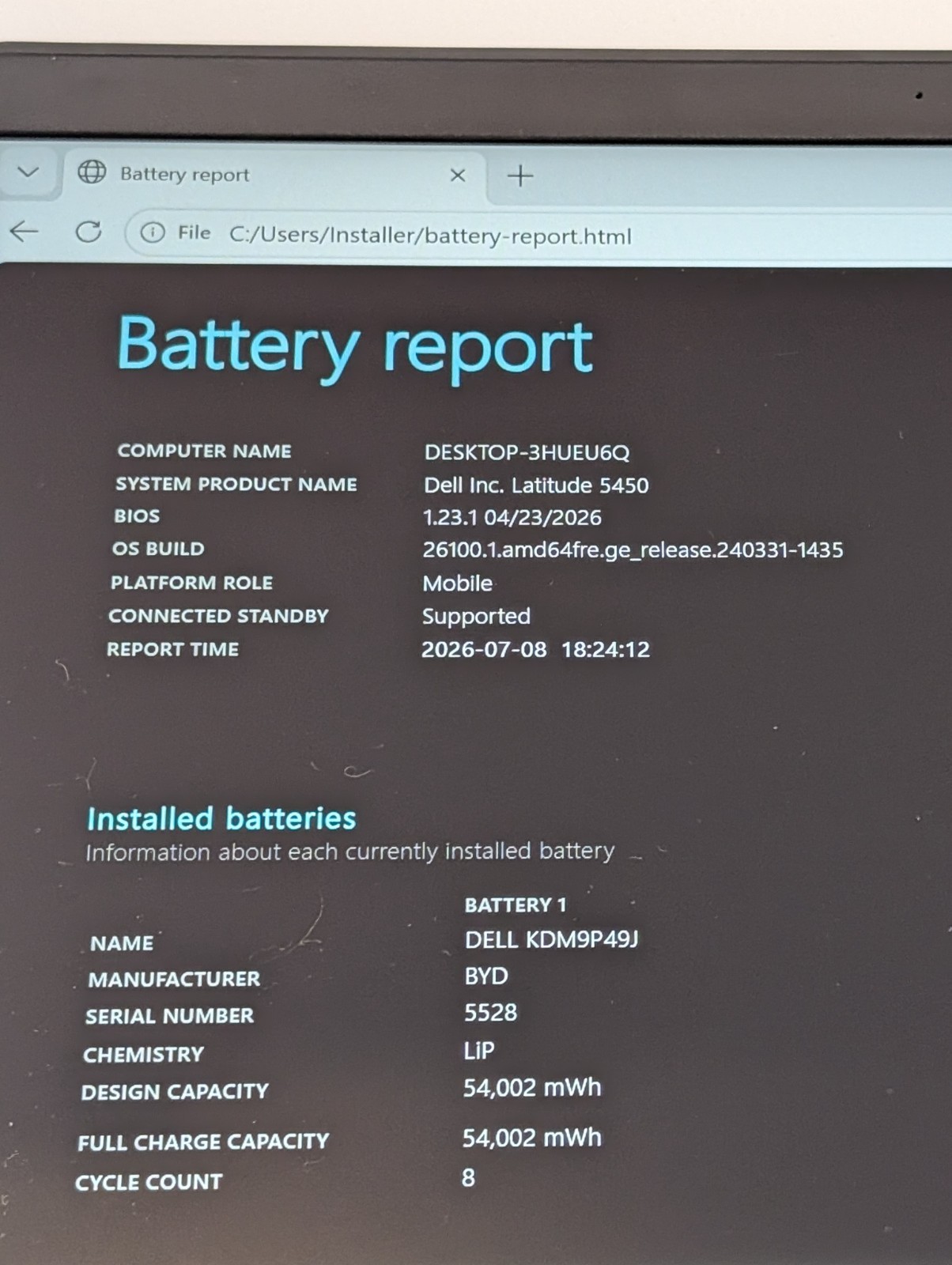 Dell Latitude 5450 14in Silver Core Ultra 7 32GB DDR5 RAM 256GB SSD Win11
