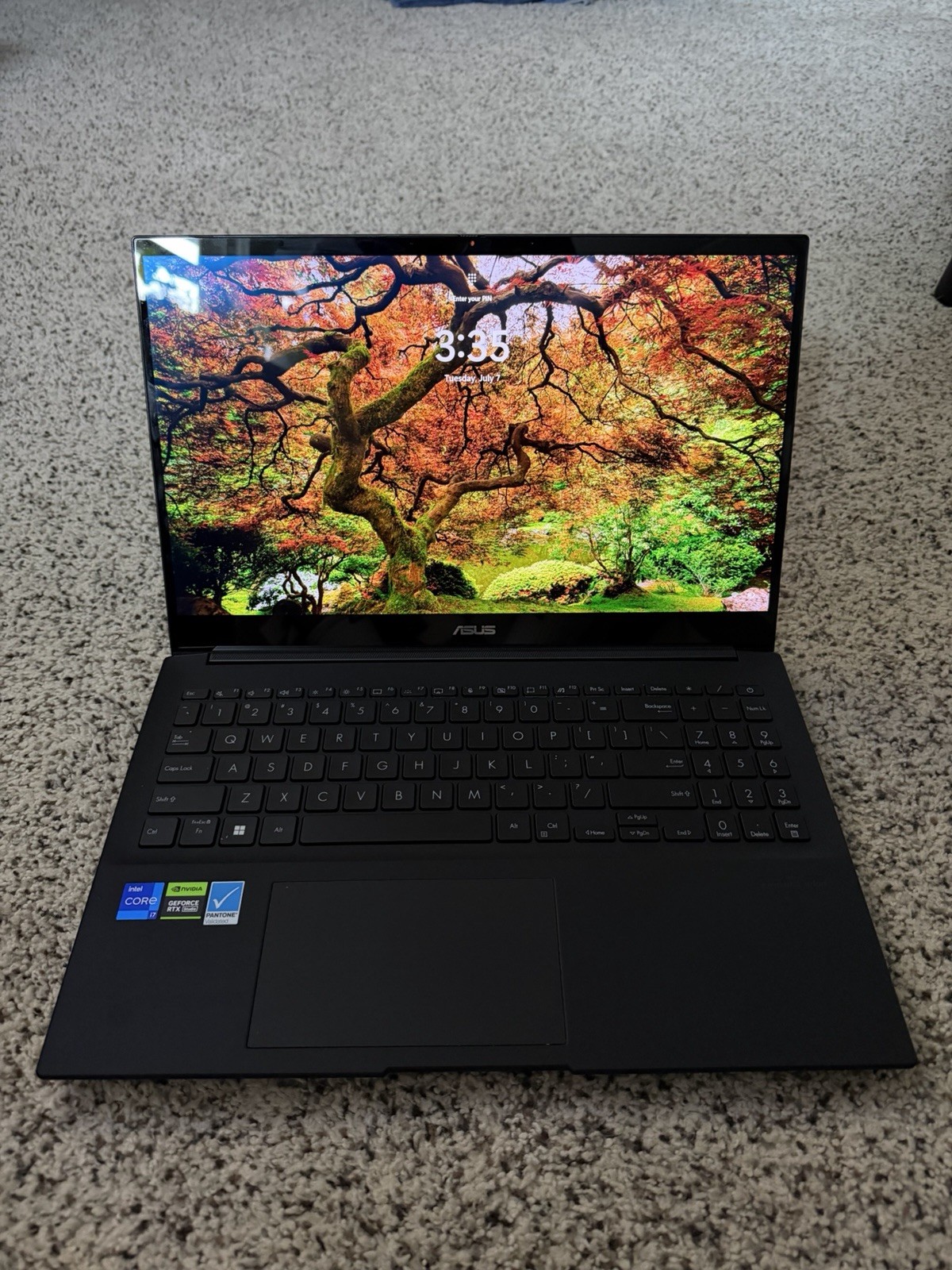 Asus Zenbook 14x OLED Intel Core i7 13th Gen RTX 3050 16gb Ram 512gb SSD 14″
