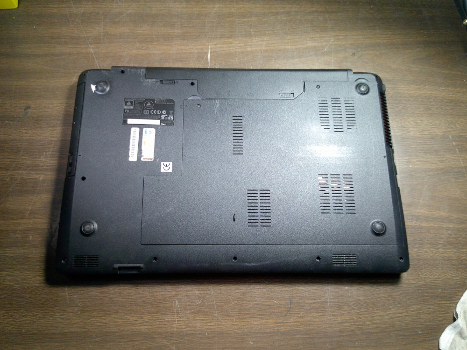 NOTEBOOK COMPUTER W670SJ INTEL CORE i7-4810MQ 16GB RAM **NO HD/ NO CADDIE/ NO OS