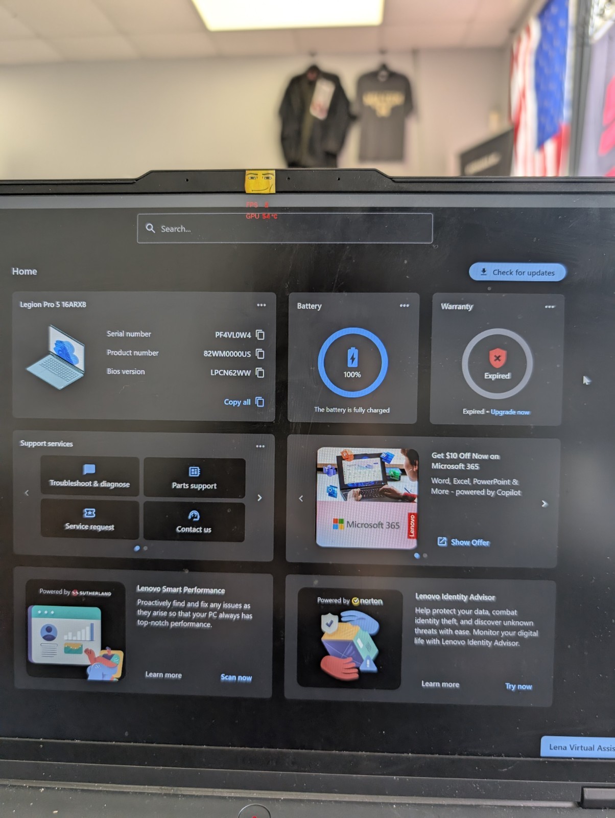 Lenovo Legion Pro 5 16ARX8 Laptop