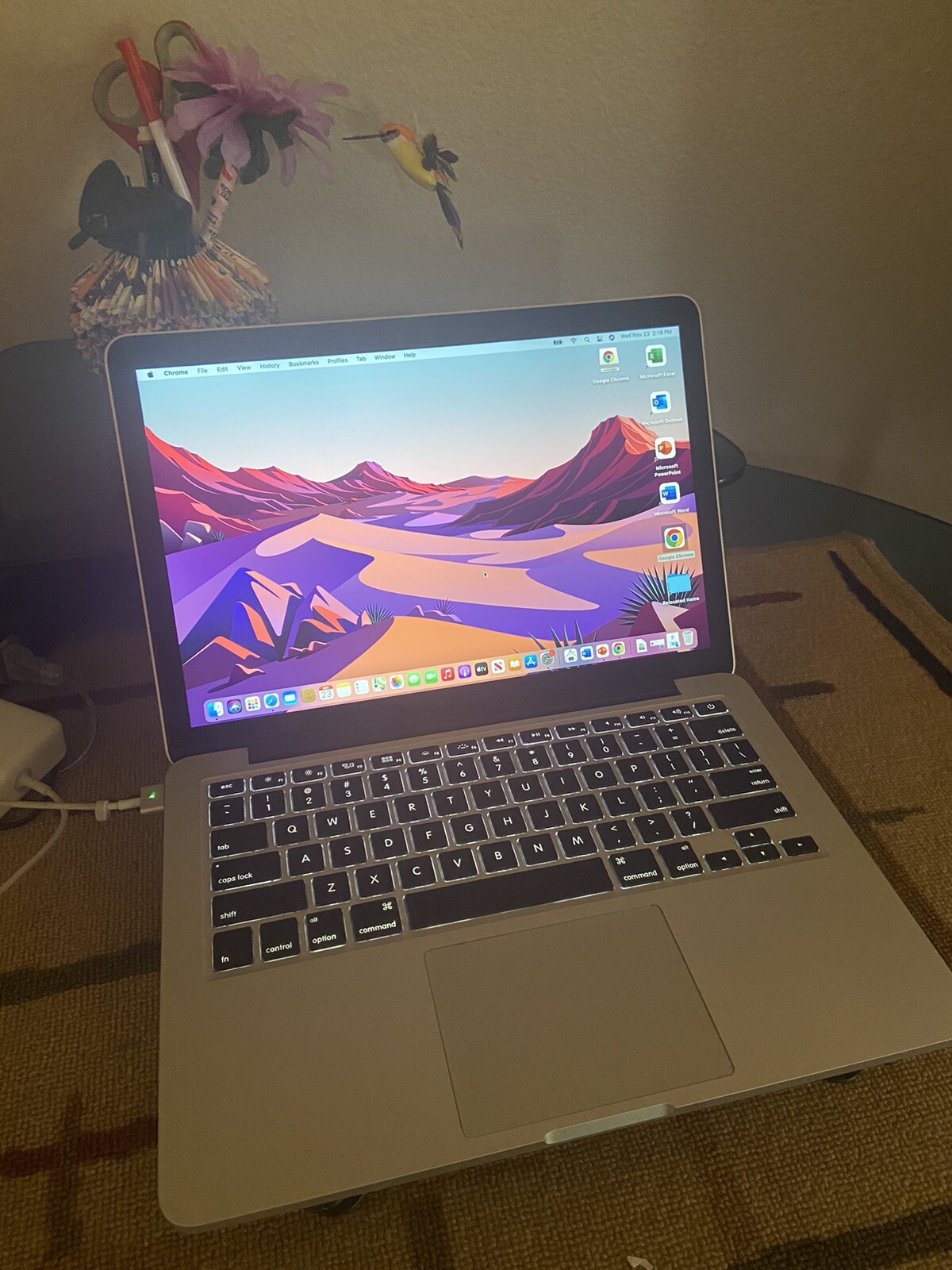 MacBook Pro 13-Inch “Core i5” 2014,Retina,BigSur,MsOffice,Webcam,HDMI, Charger
